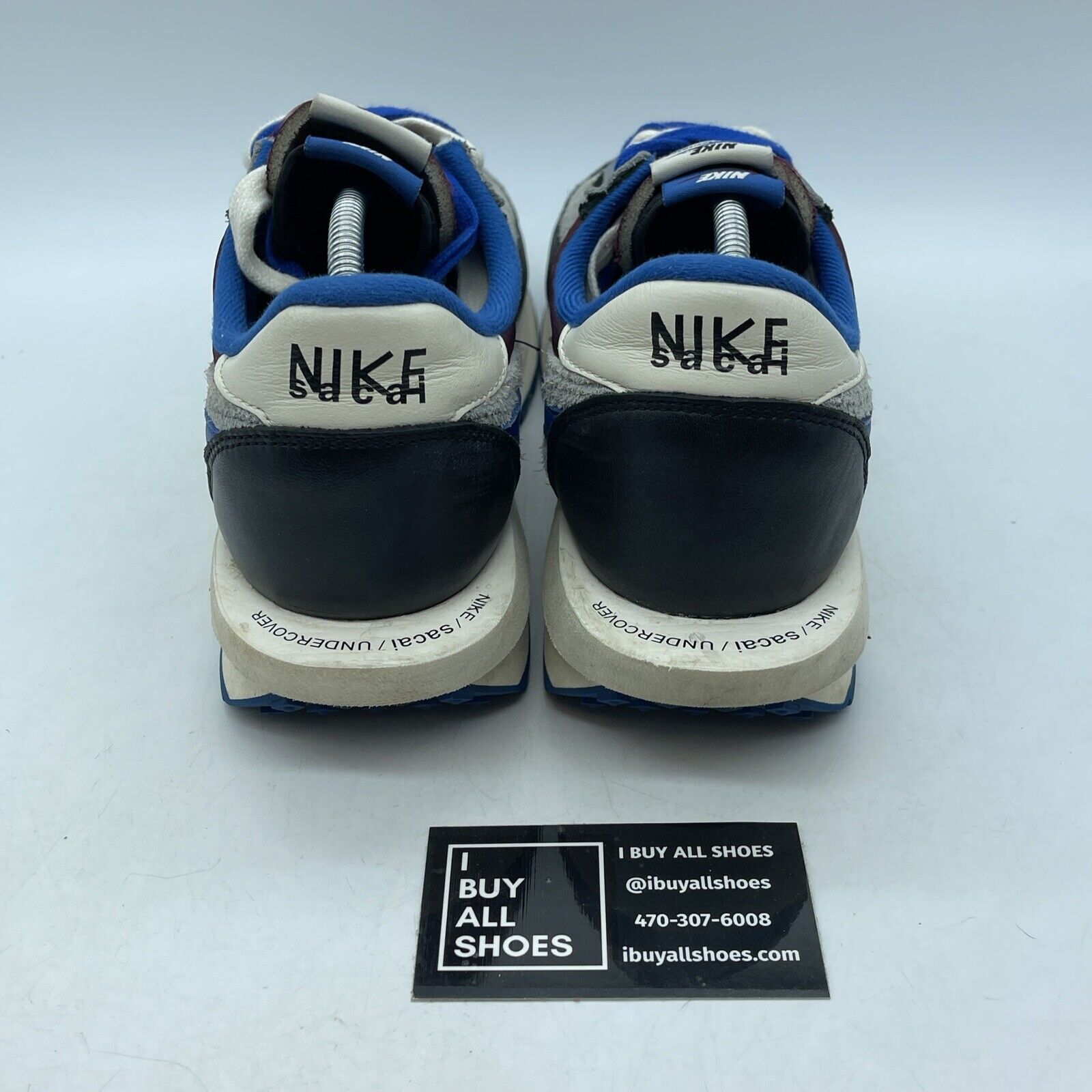 Size 12 - Nike sacai x Undercover x LDWaffle Night Maroon Team Royal -DJ4877-600