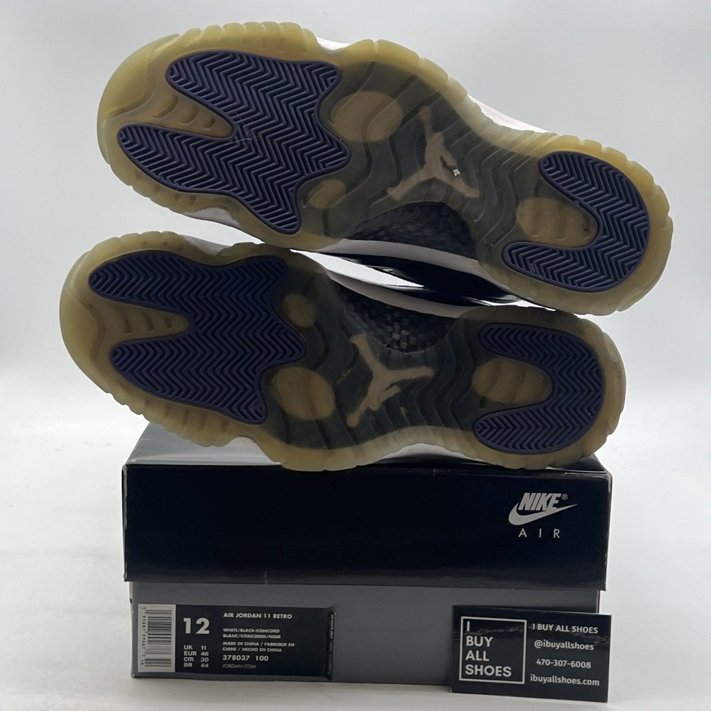 Size 12 - Air Jordan 11 Retro High Concord (378037-100)