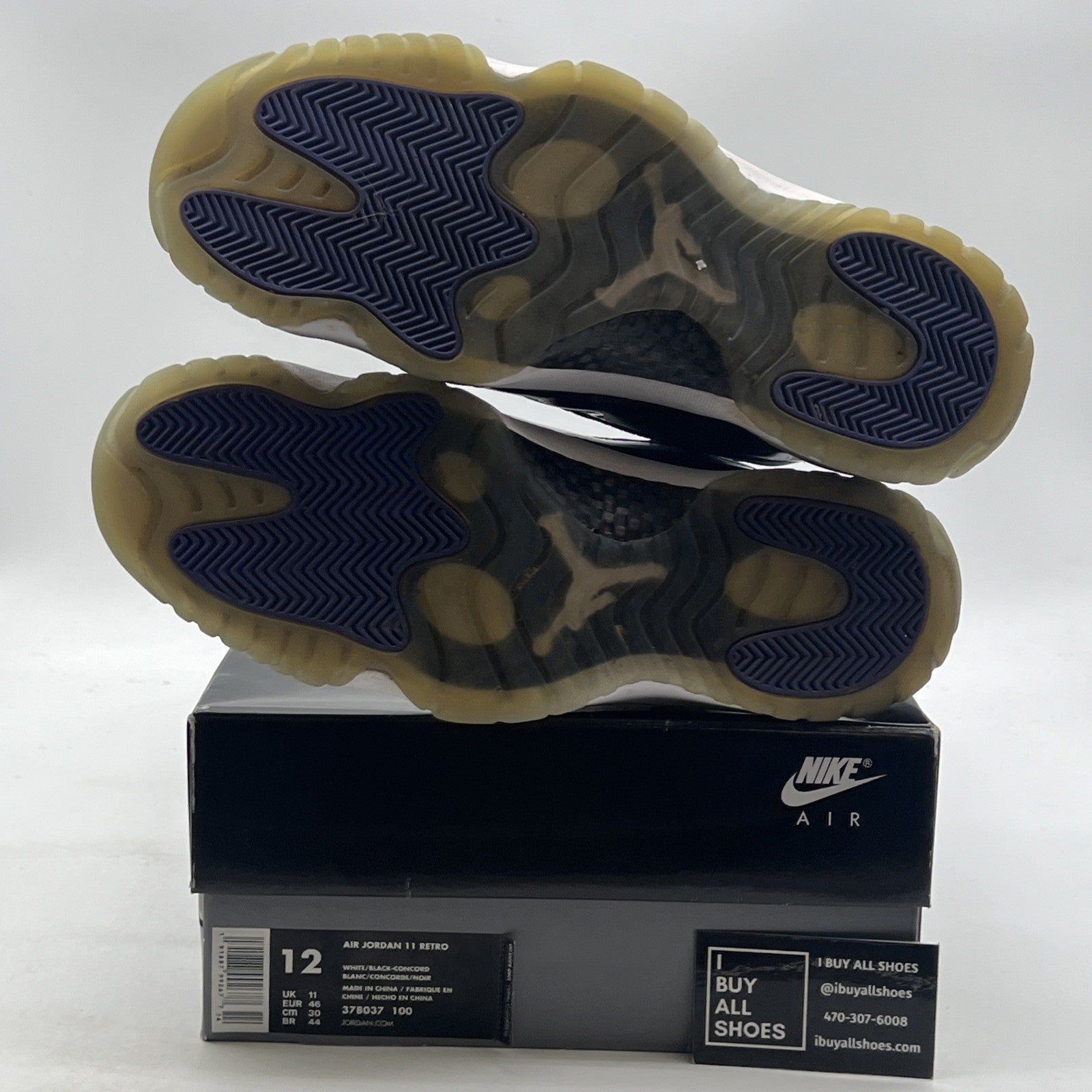 Size 12 - Air Jordan 11 Retro High Concord (378037-100)