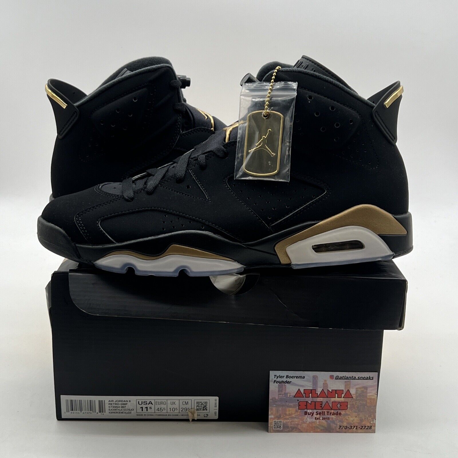 Size 11.5 - Air Jordan 6 Retro Defining Moments 2020 (CT4954-007)