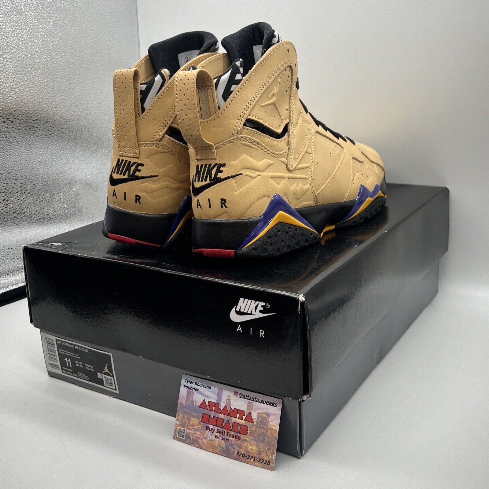 [DZ4729-200] Mens Air Jordan Retro 7 SE Vachetta Tan "Afrobeats" Brand New