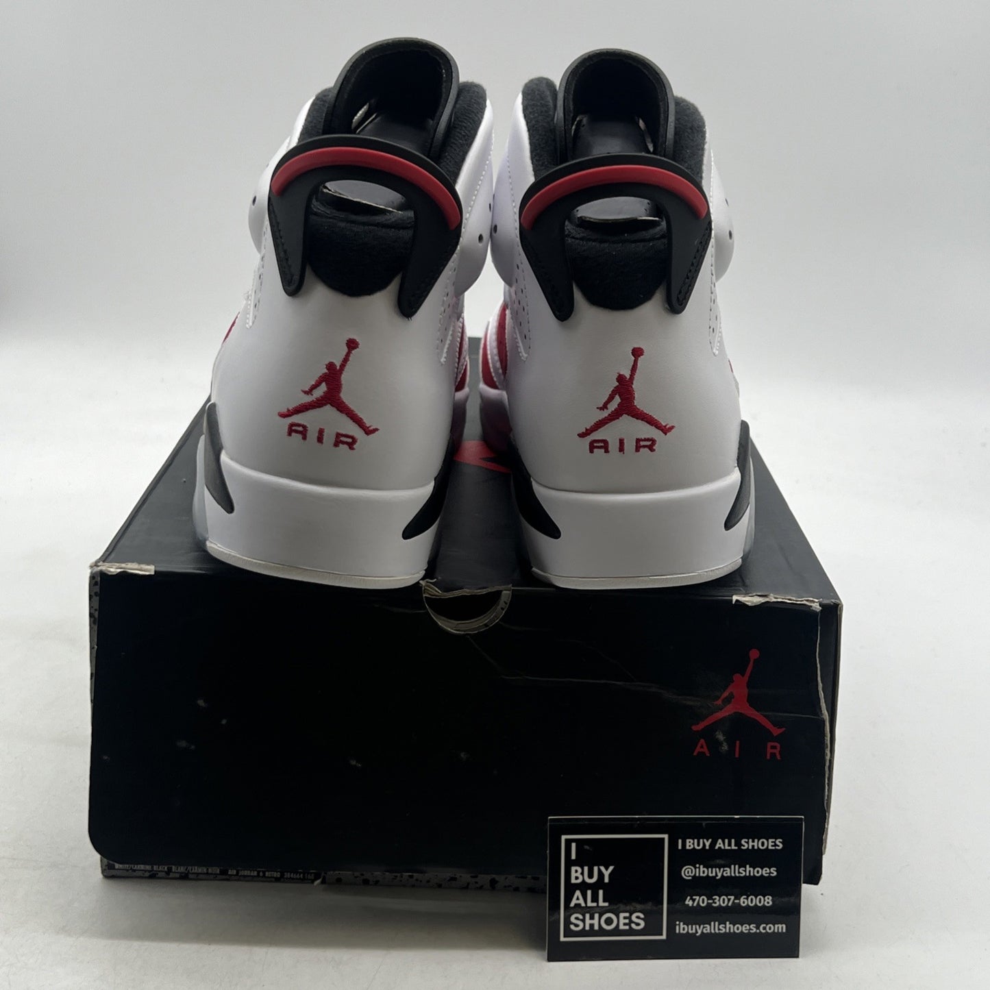 Size 10 - Air Jordan 6 Retro 2014 Carmine (384664-160)