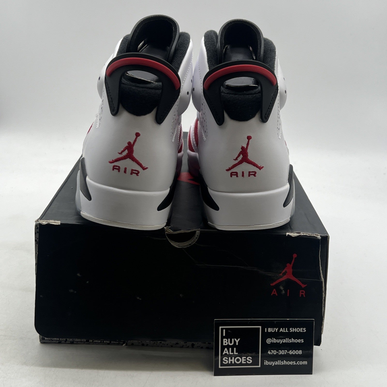 Size 10 - Air Jordan 6 Retro 2014 Carmine (384664-160)