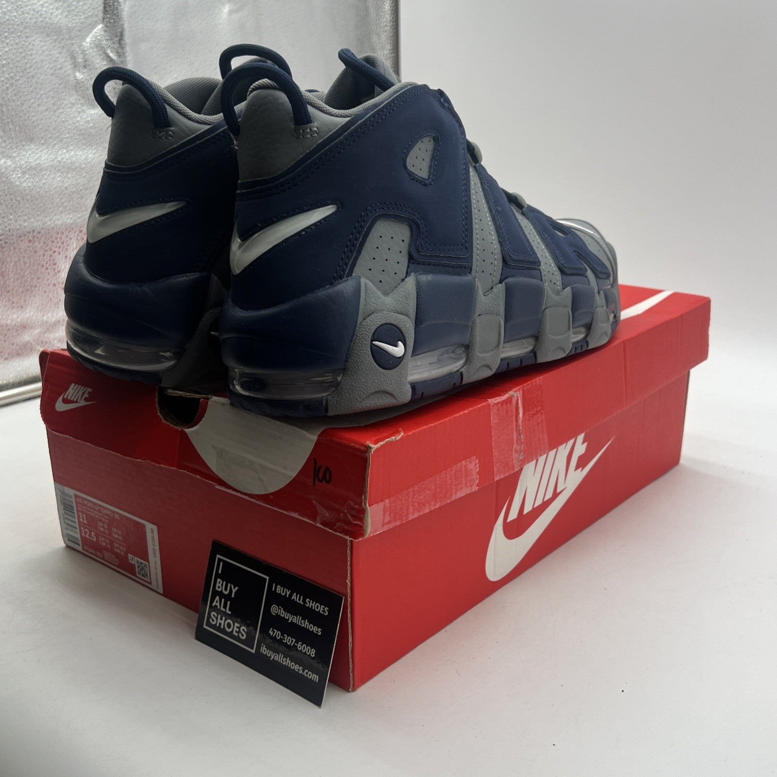 Size 11 - Nike Air More Uptempo Georgetown (921948-003)