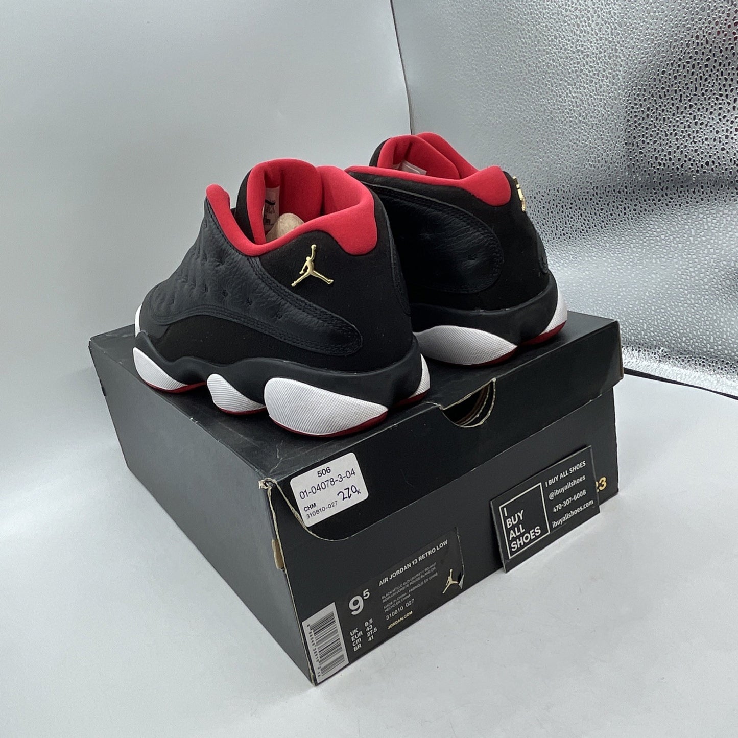 Size 9.5 - Air Jordan 13 Retro Low Bred (310810-027)