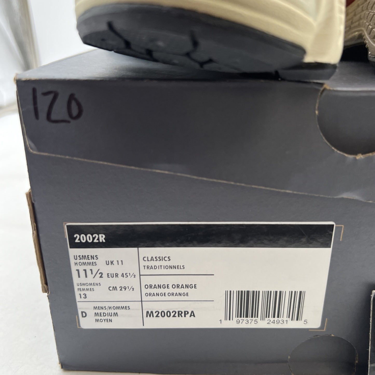 Size 11.5 - New Balance 2002R Ginger Lemon (M2002RPA)