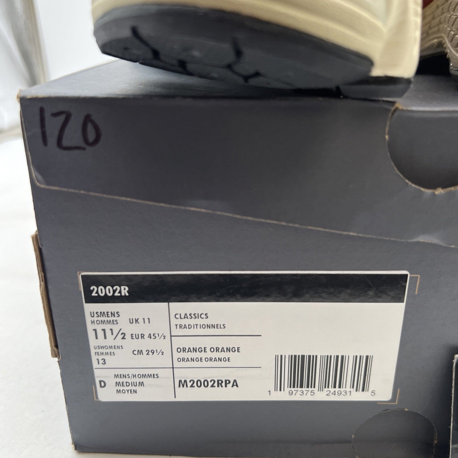 Size 11.5 - New Balance 2002R Ginger Lemon (M2002RPA)
