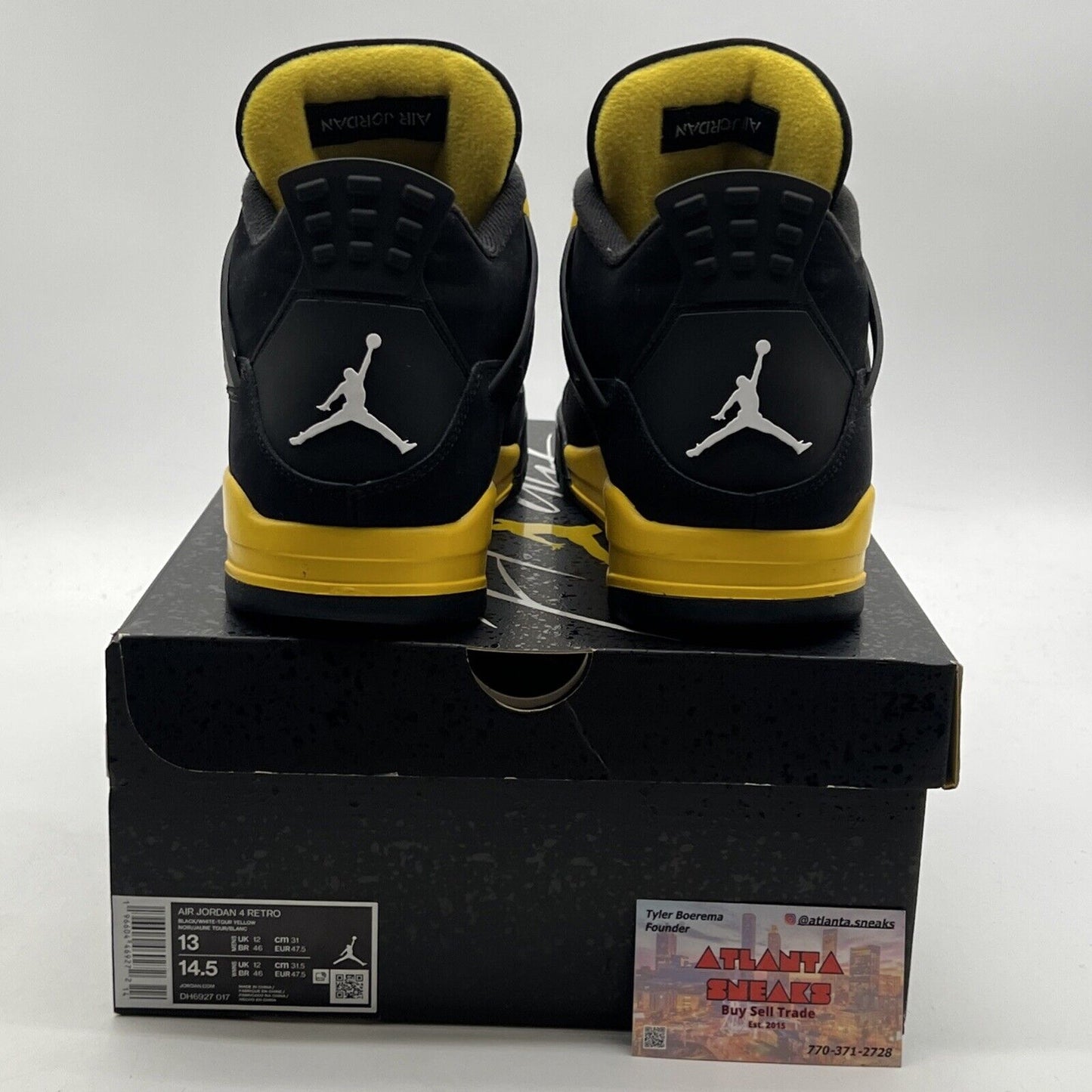 Size 13 - Air Jordan 4 Retro Mid Thunder (DH6927-017)