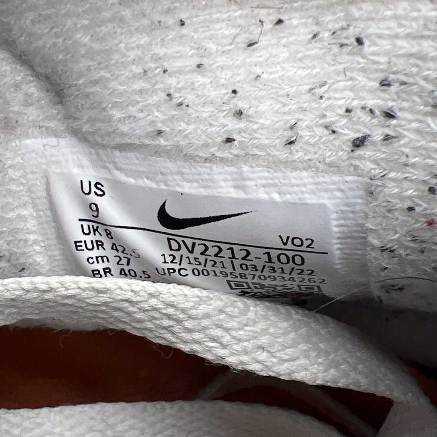 Size 9 - Nike Air Trainer SC High Auburn (DV2212-100)