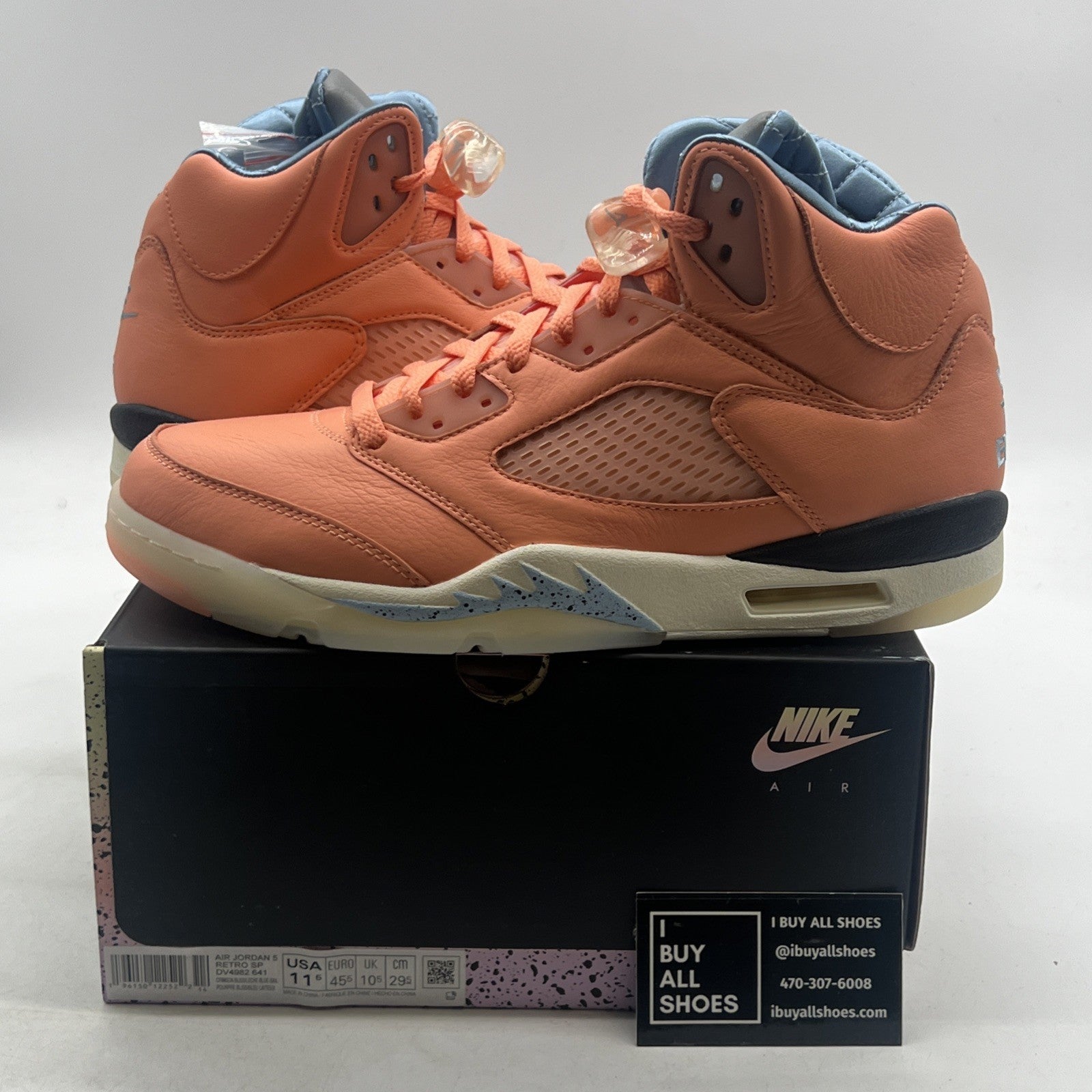Size 11.5 - Air Jordan 5 Retro x DJ Khaled Mid We The Best - Crimson Bliss