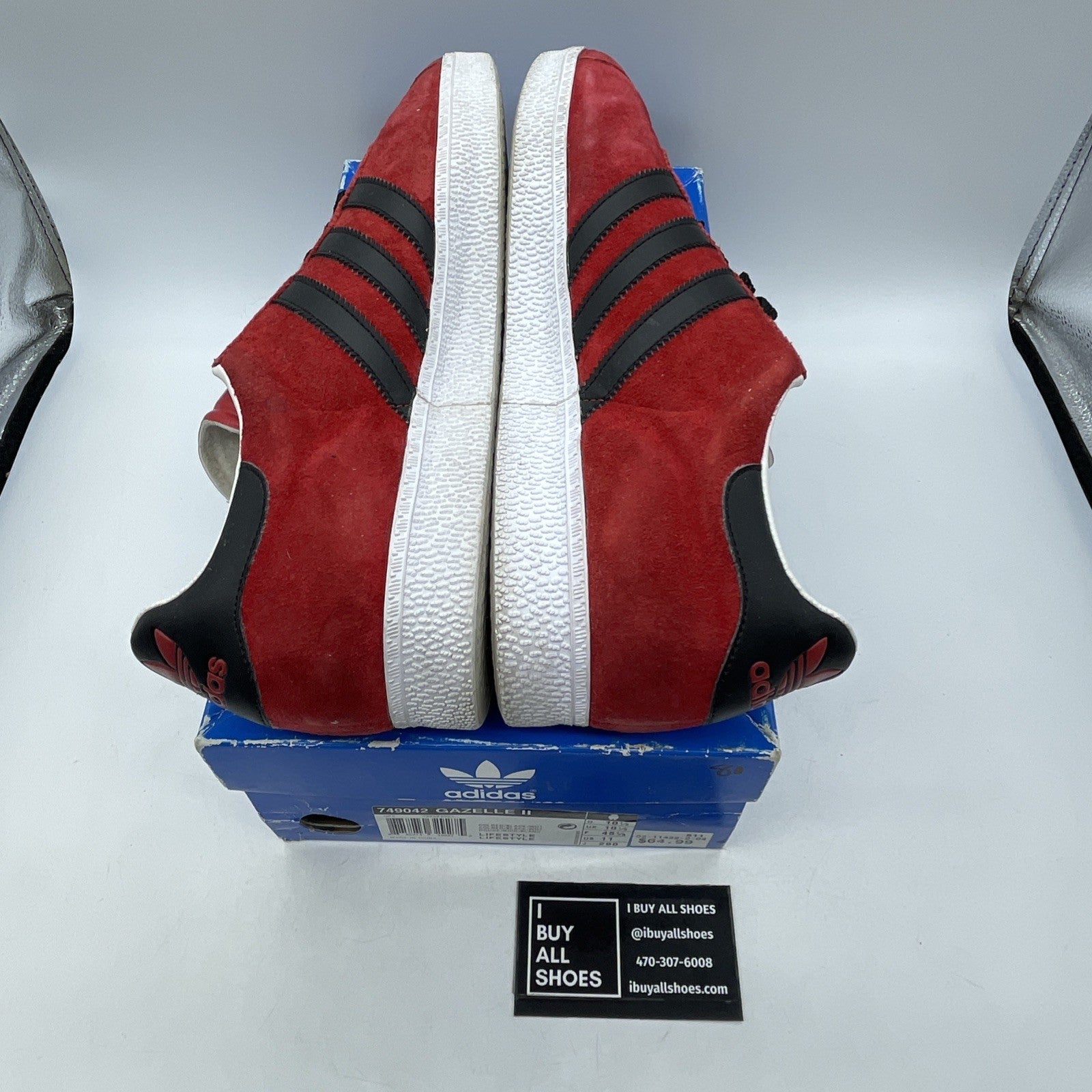 Size 11 - adidas Gazelle Manchester United Athletic Limited Streetwear (749042)