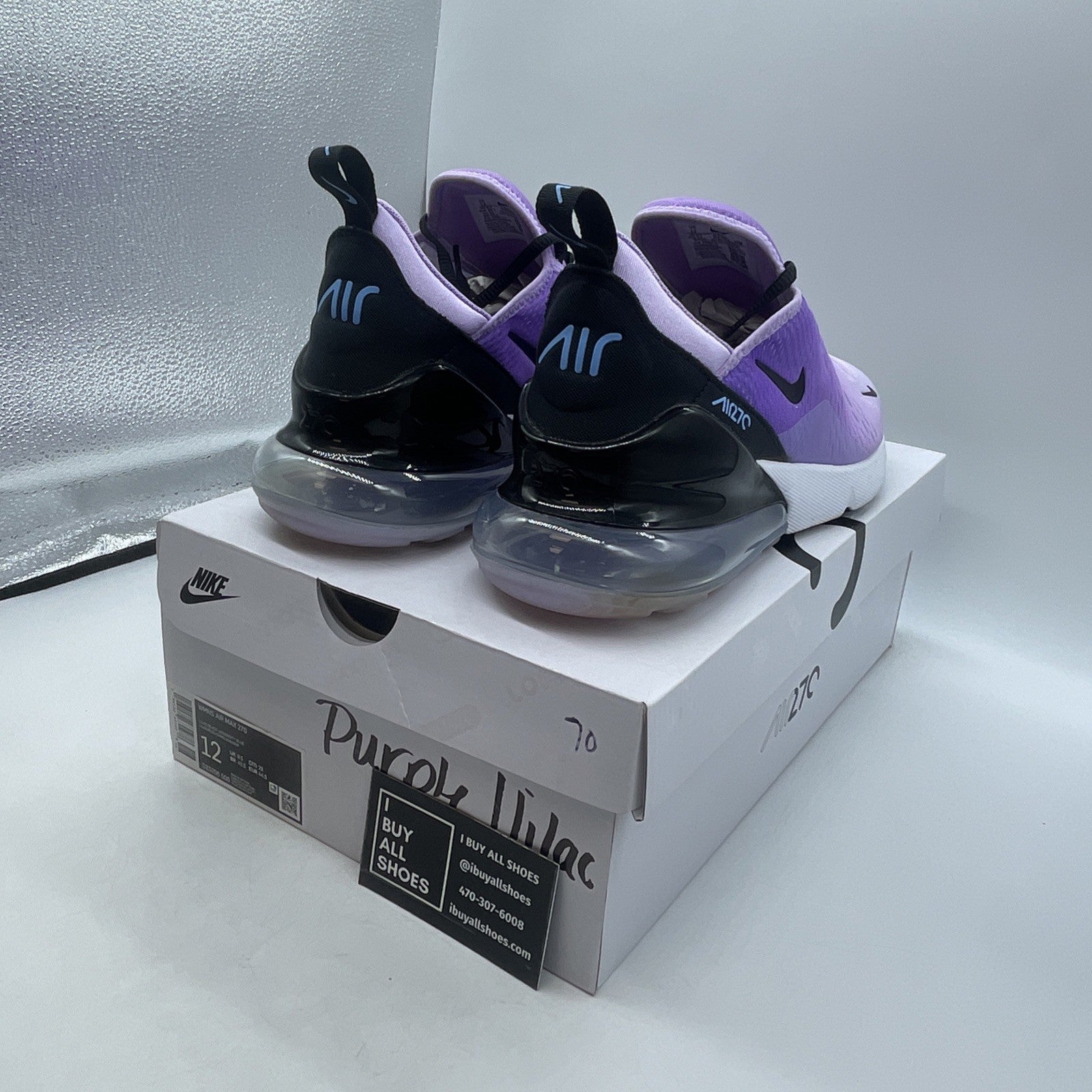 Size 12W - Nike Air Max 270 Lilac  (DZ5206-500)