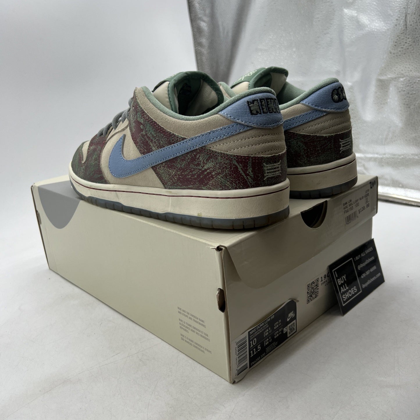 Size 10 - Nike Crenshaw Skate Club x Dunk SB Low Ivory (FN4193-100)