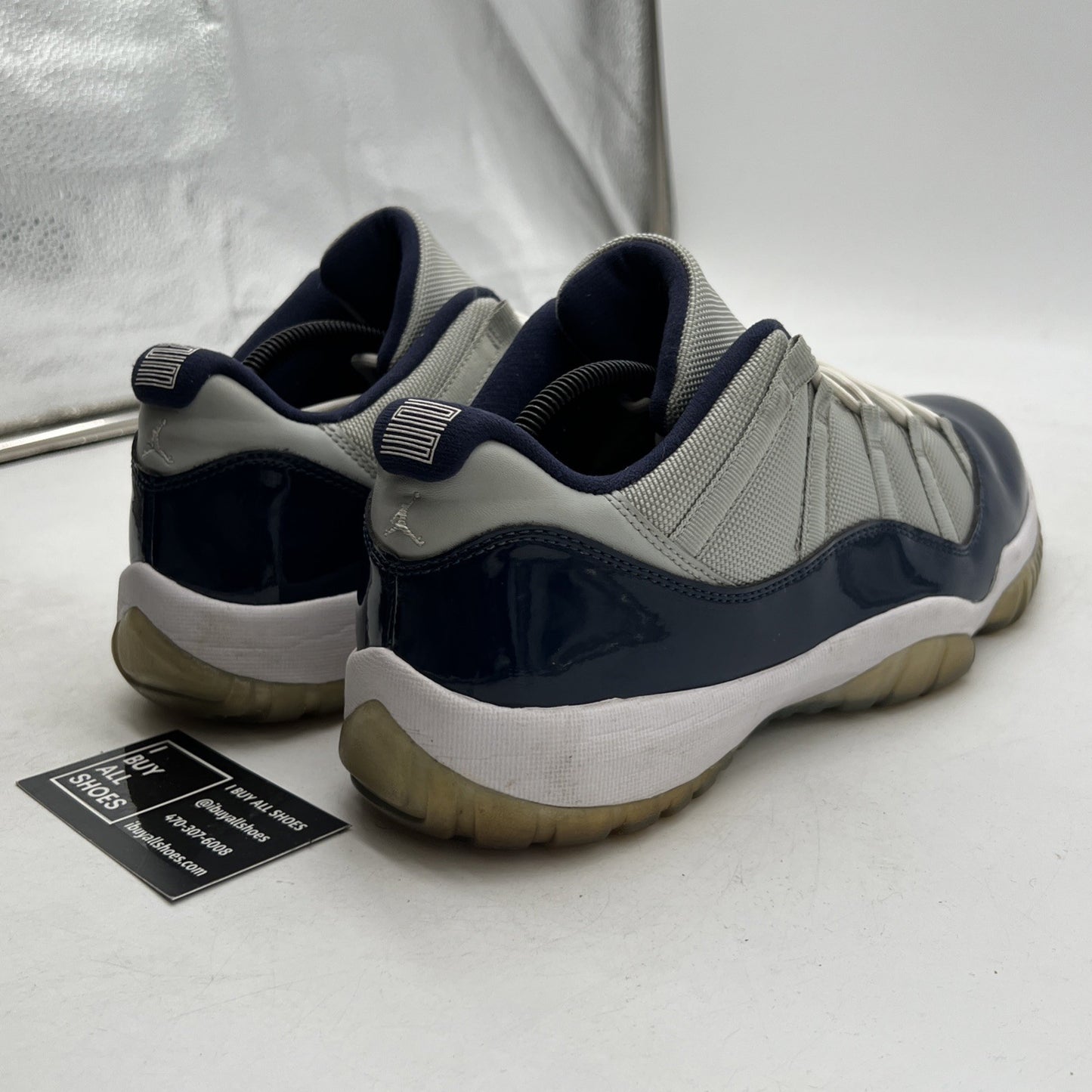 Size 11 - Air Jordan 11 Retro Low Georgetown (528895-007)