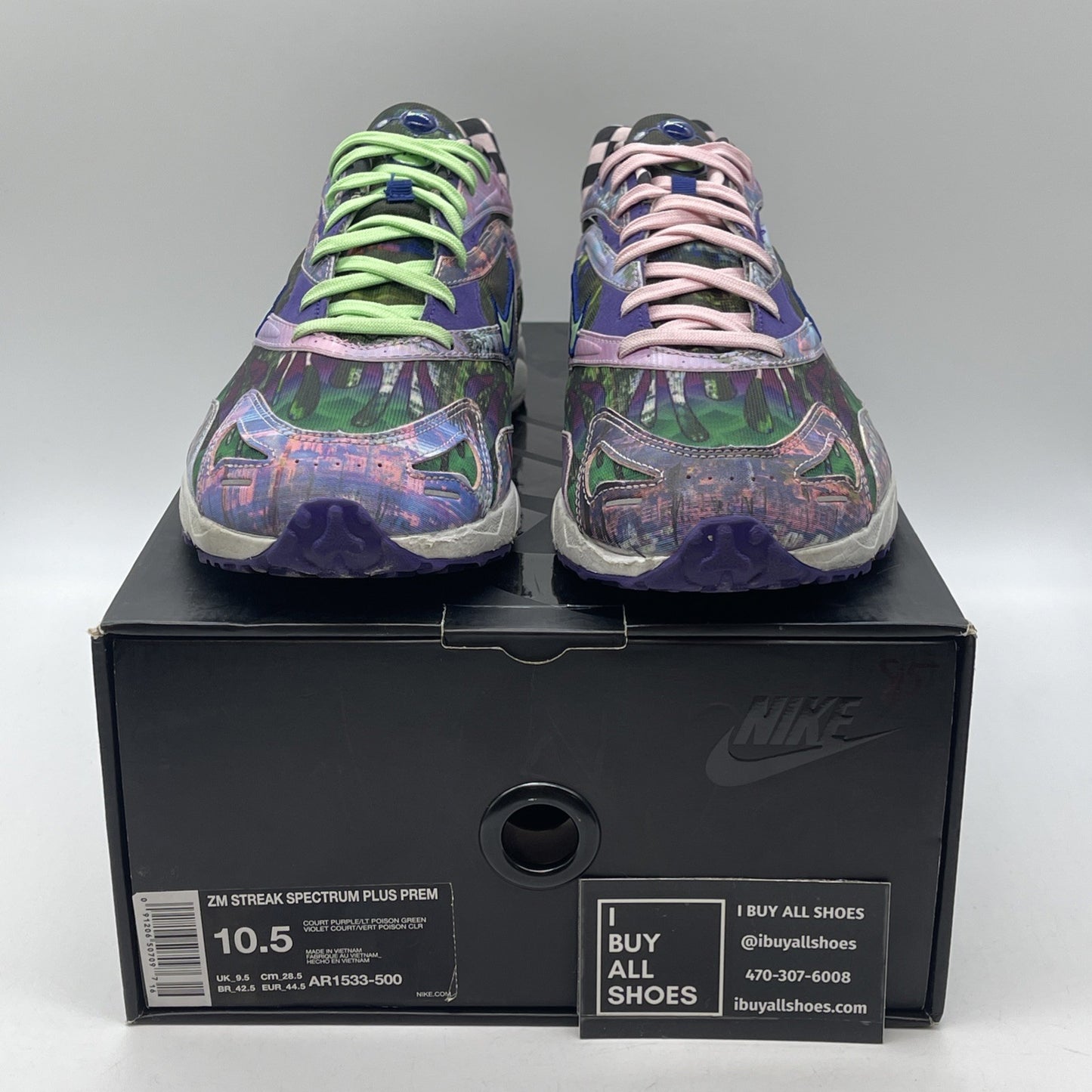 Size 10.5 - Nike Zoom Streak Spectrum Plus Premium Court Purple (AR1533-500)
