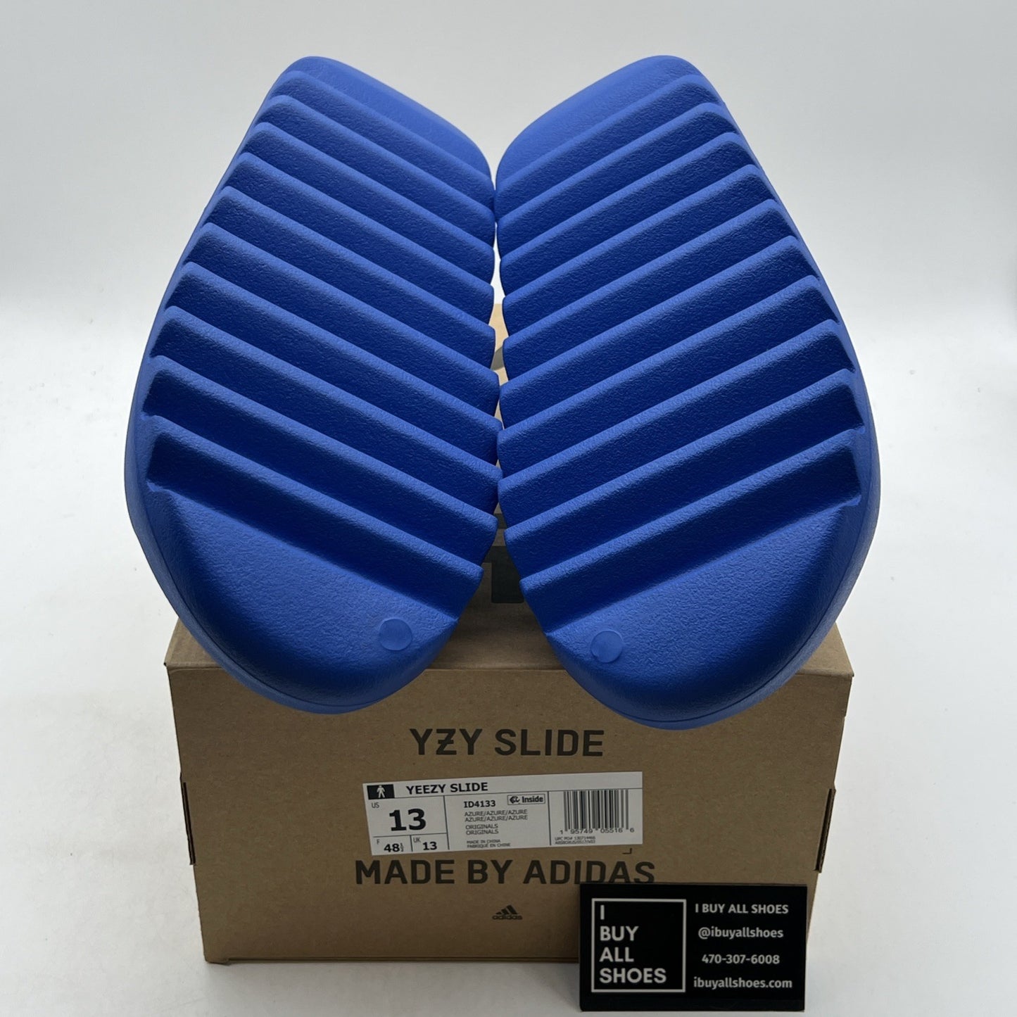 Size 13 - Adidas Yeezy Slide “Azure” (ID4133)