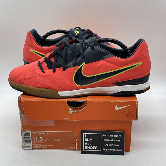 Size 11.5 - Nike total 90 Mens size 13 shoot IV Orange (472558-643)