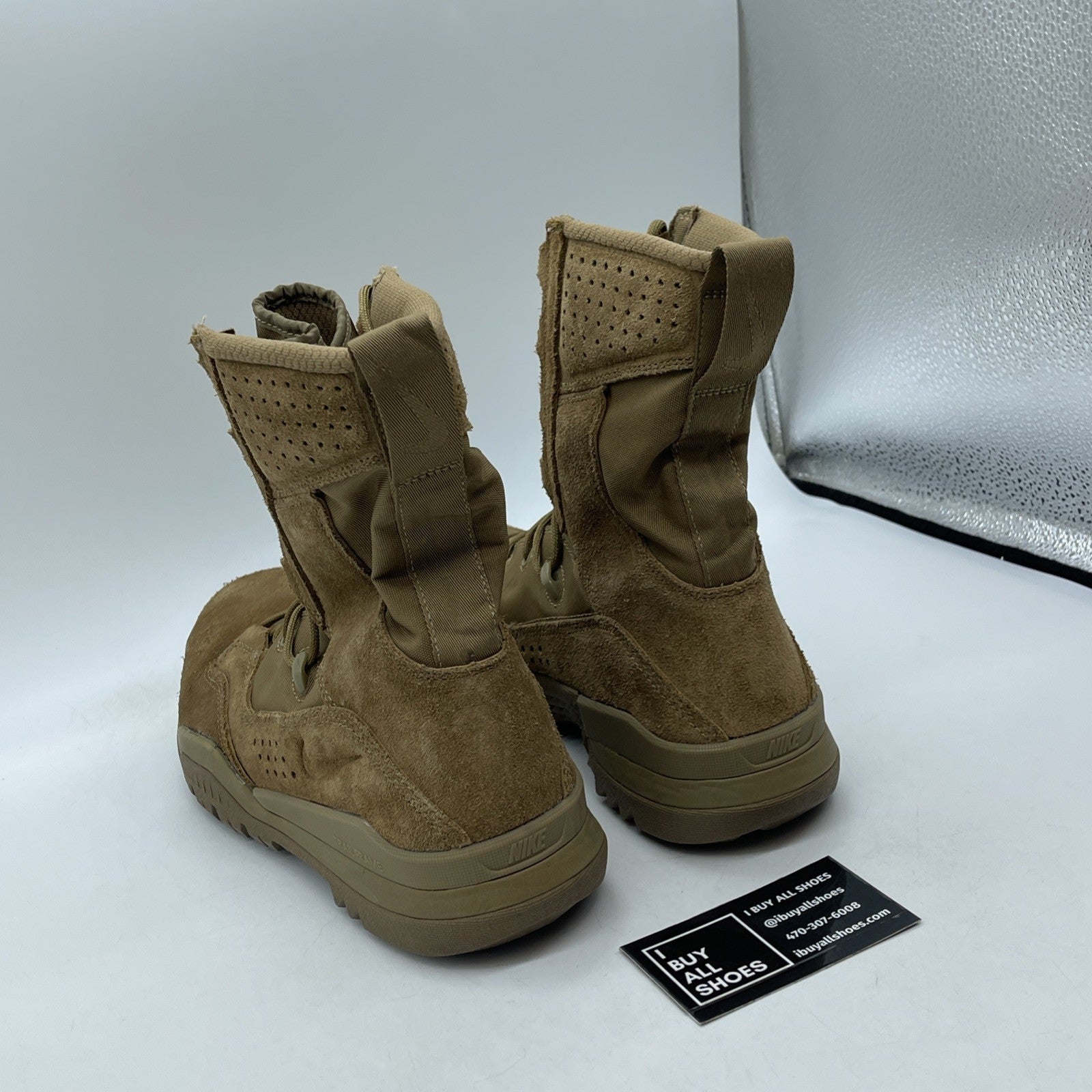 Size 8.5 - Nike SFB Field 2 8 Inch Leather Coyote Brown Suede (AQ1202-900)