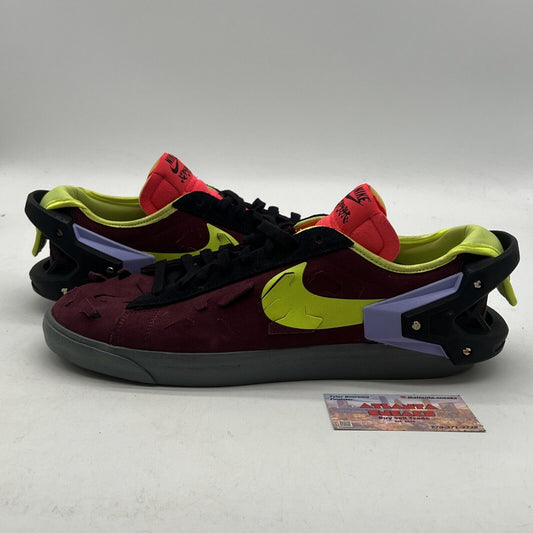 Size 11.5 - Nike Acronym x Blazer Low Night Maroon (DN2067-600)