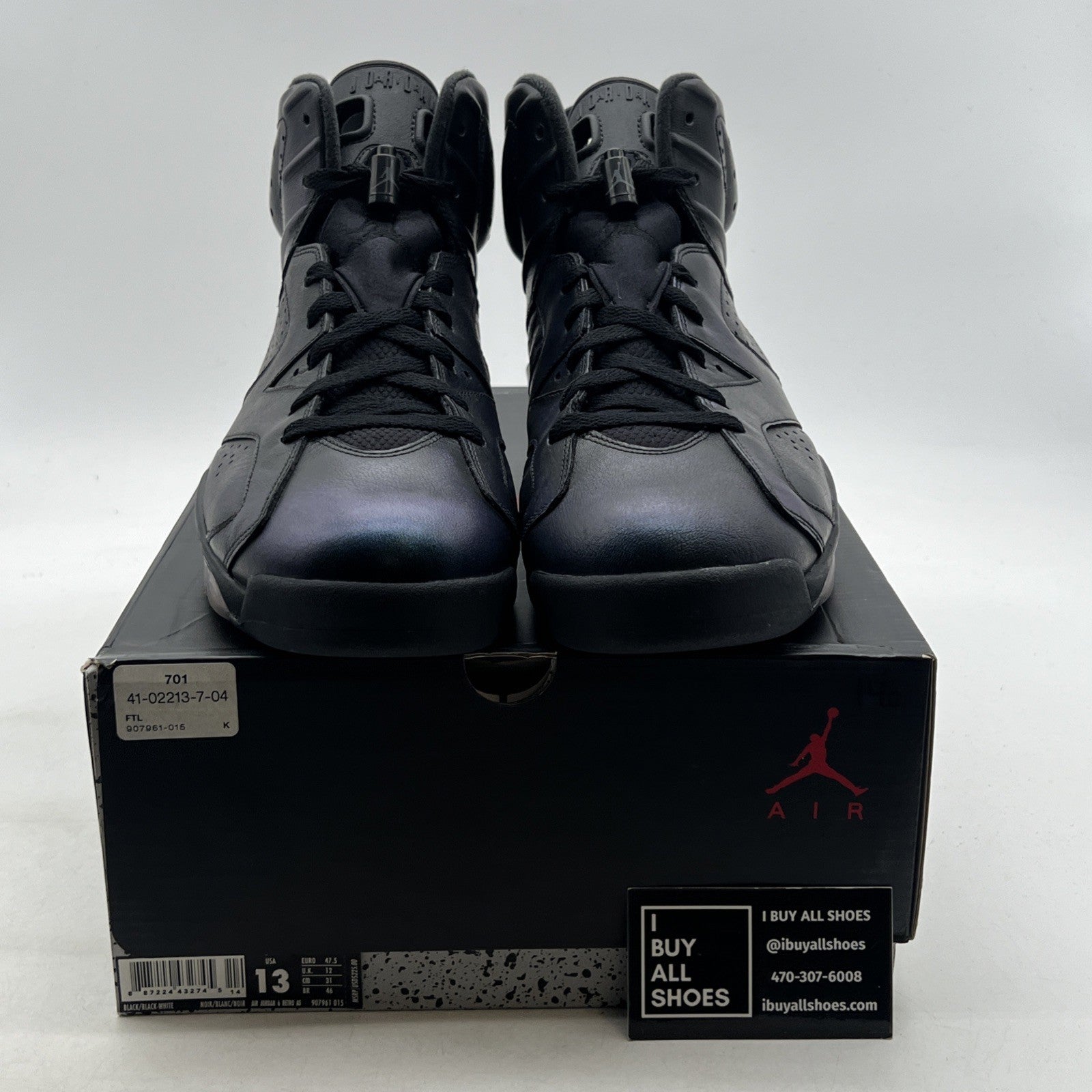 Size 13 - Air Jordan 6 Retro All Star - Chameleon (907961-015)
