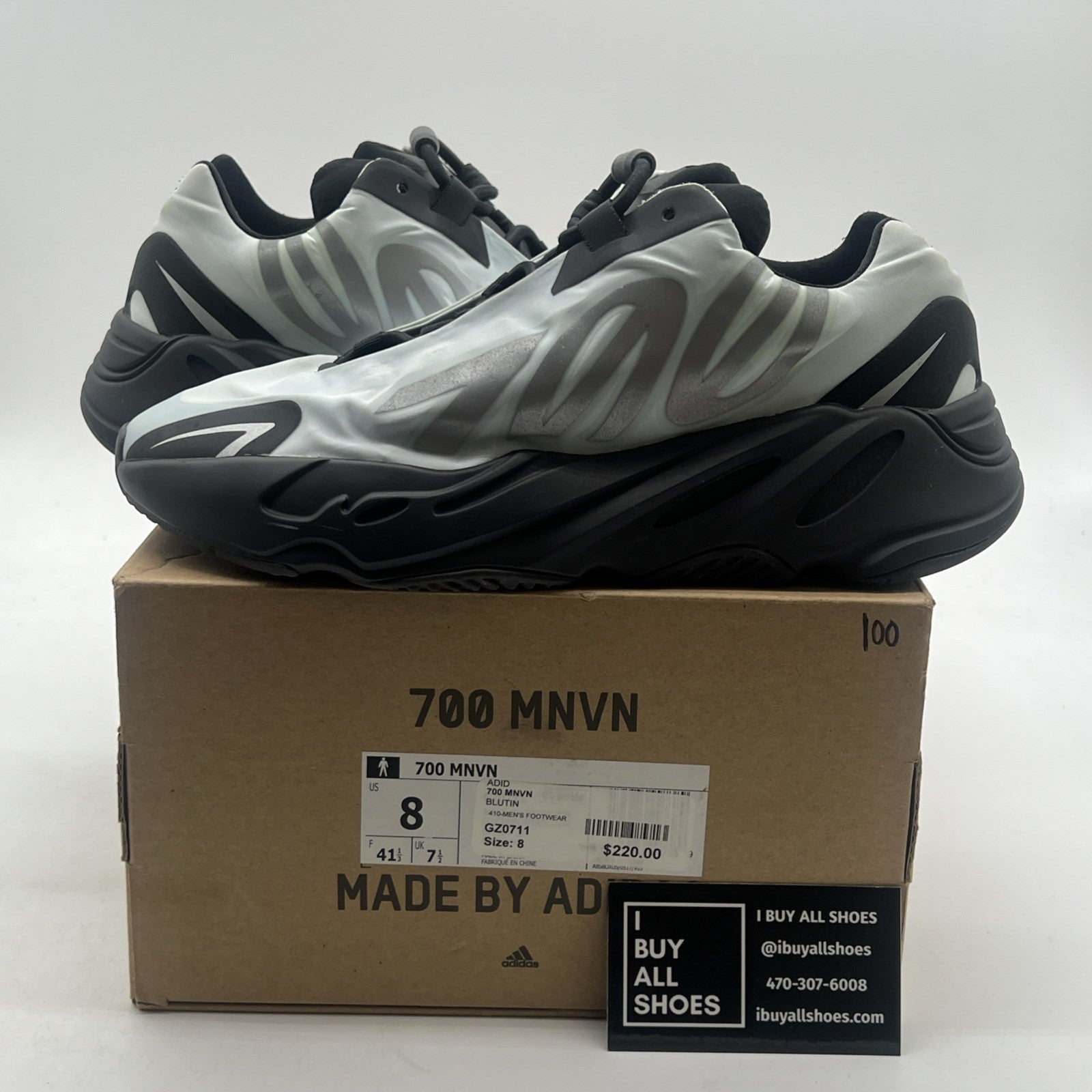 Size 8 - adidas Yeezy Boost 700 MNVN Blue Tint (GZ0711)