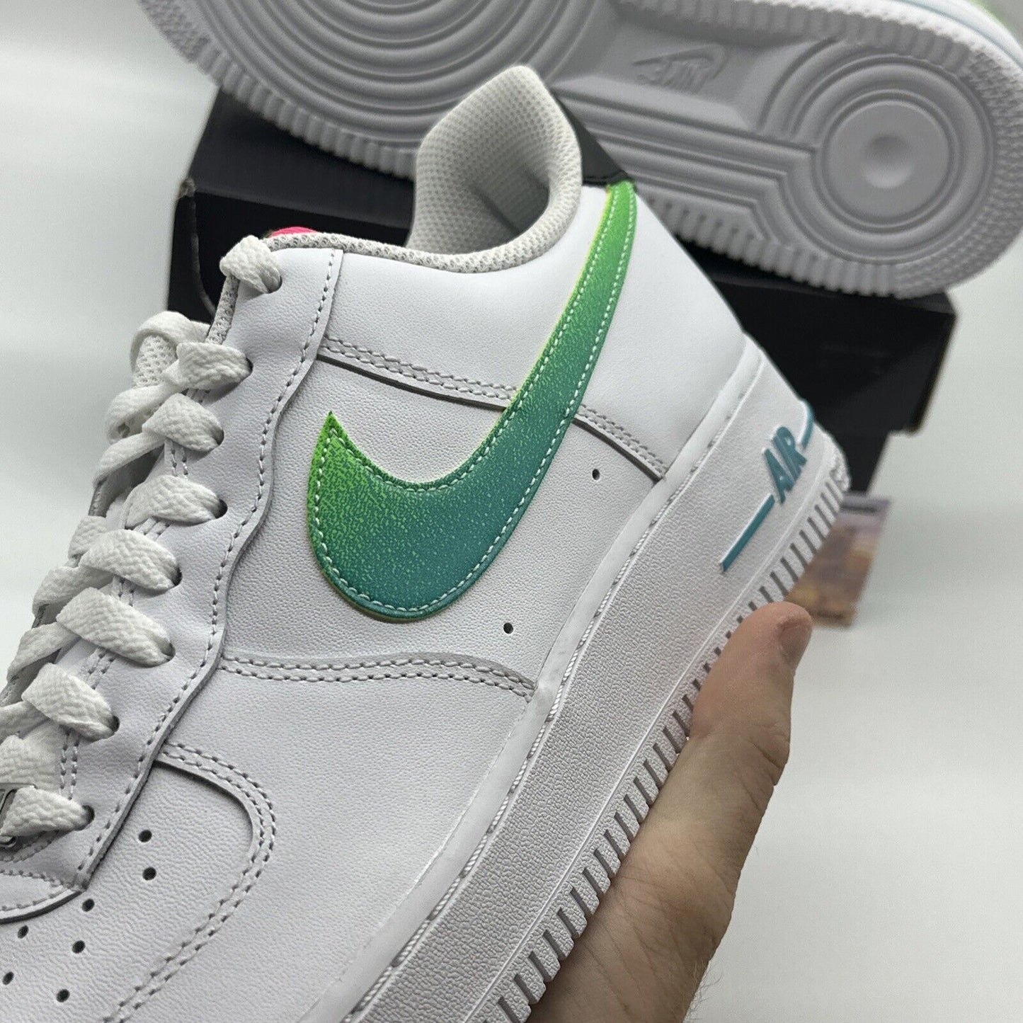 Size 10 - Nike Air Force 1 '07 LV8 White Aquamarine 2021