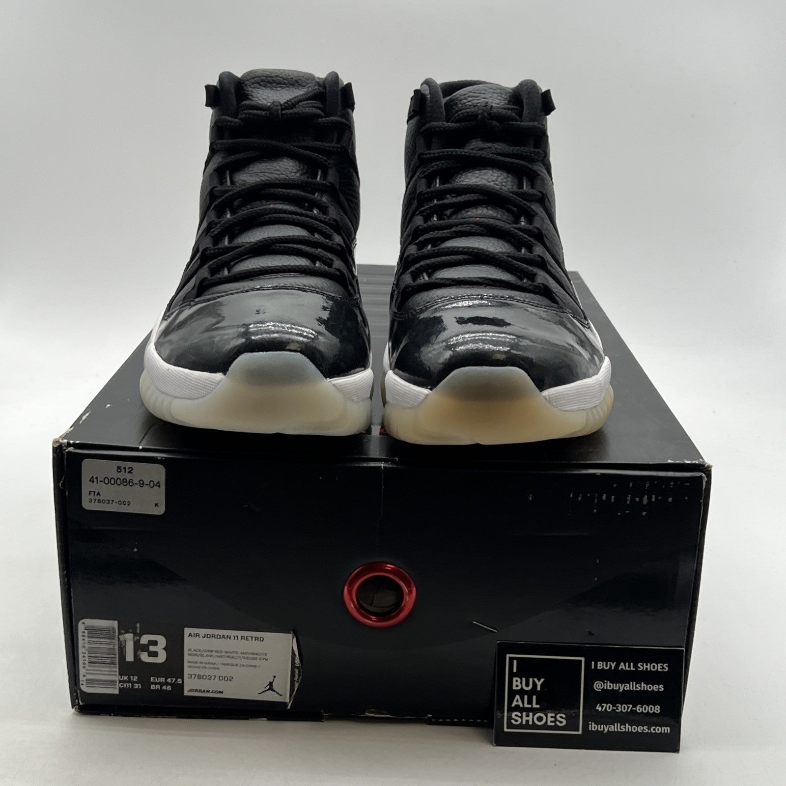 Size 13 - Air Jordan 11 Retro 72-10 2015 (378037-002)