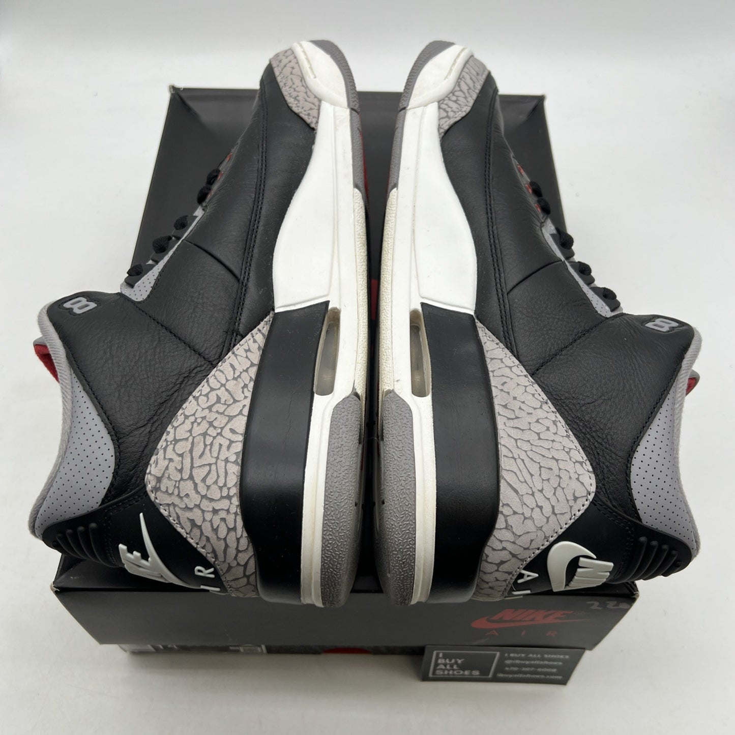 Size 14 - Air Jordan 3 Retro OG 2024 Black Cement (DN3707-010)
