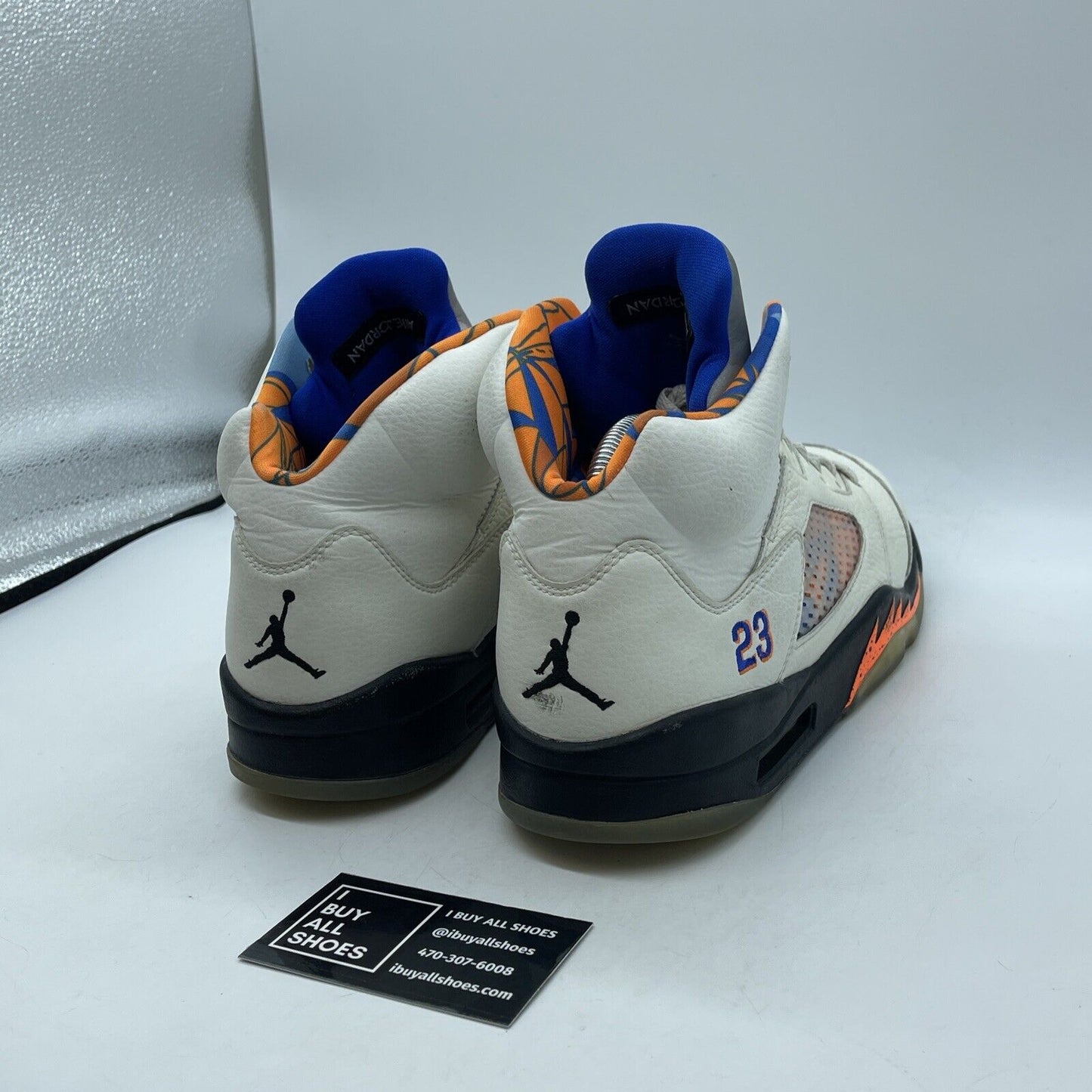 Size 10.5 - Air Jordan 5 Retro International Flight Orange Leather (136027-148)