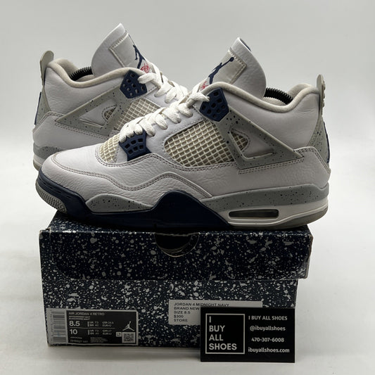 Size 8.5 - Air Jordan 4 Retro Mid Midnight Navy (DH6927-140)