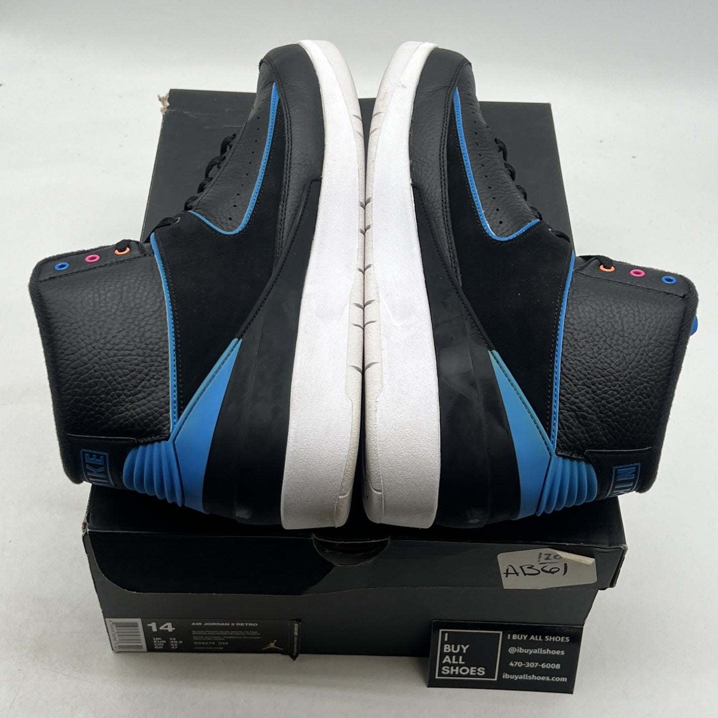 Size 14 - Air Jordan 2 Retro Radio Raheem (834274-014)