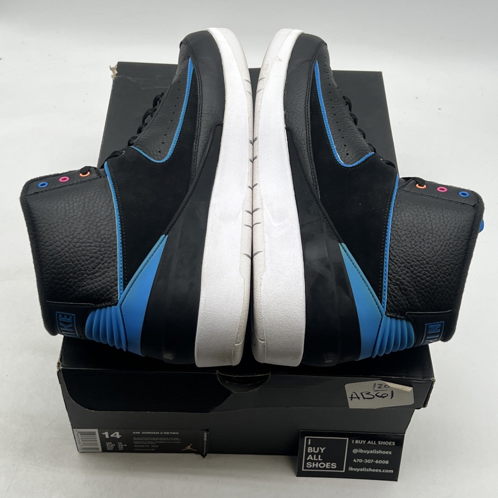 Size 14 - Air Jordan 2 Retro Radio Raheem (834274-014)
