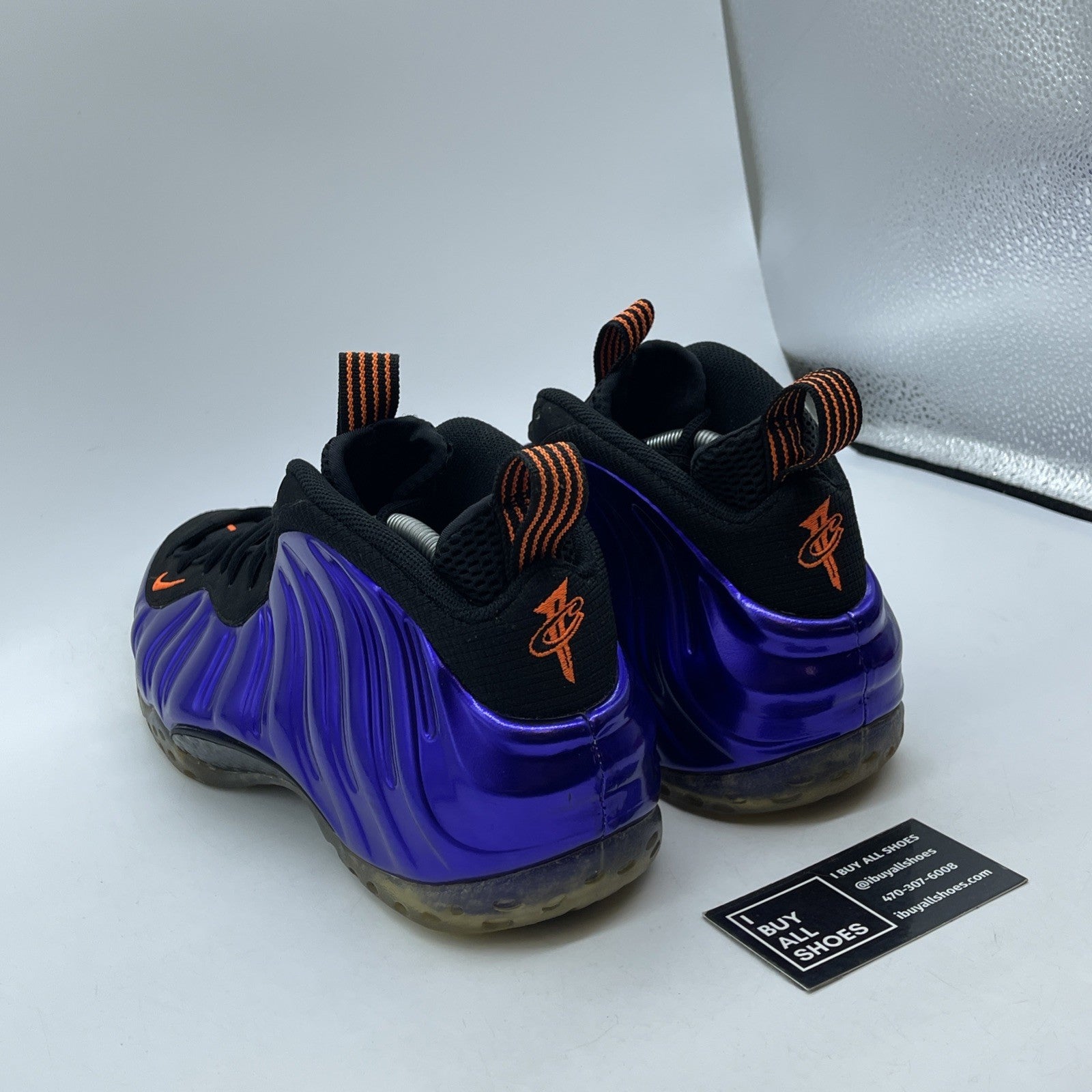Size 11.5 - Nike Air Foamposite One Phoenix Suns Purple Black (314996-501)