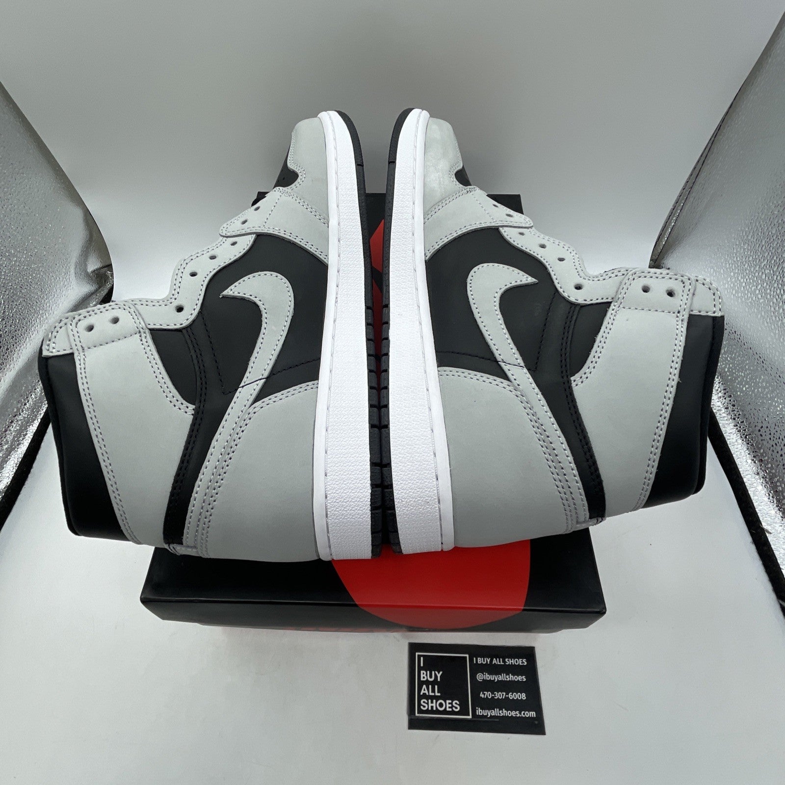 Size 10 - Air Jordan 1 Retro OG High Shadow 2.0 (555088-035)