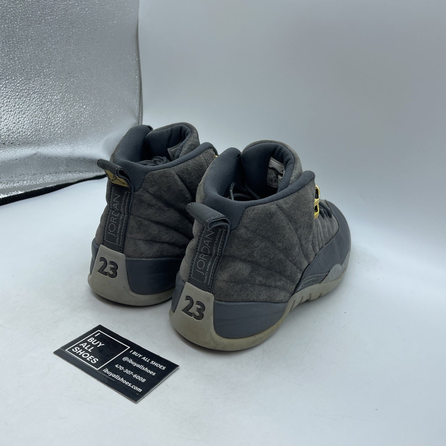 Size 11 - Air Jordan 12 Retro Dark Grey (130690-005)