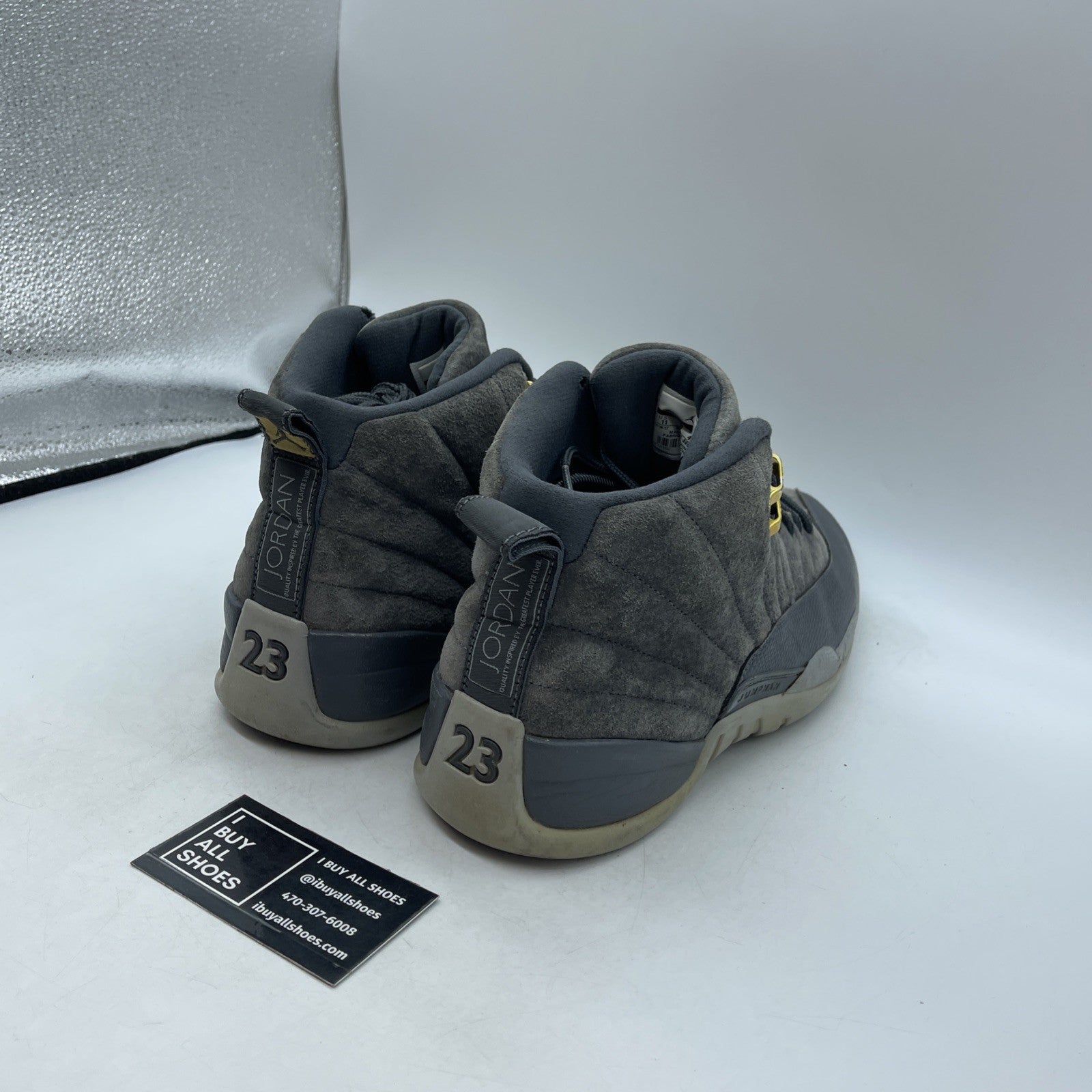 Size 11 - Air Jordan 12 Retro Dark Grey (130690-005)