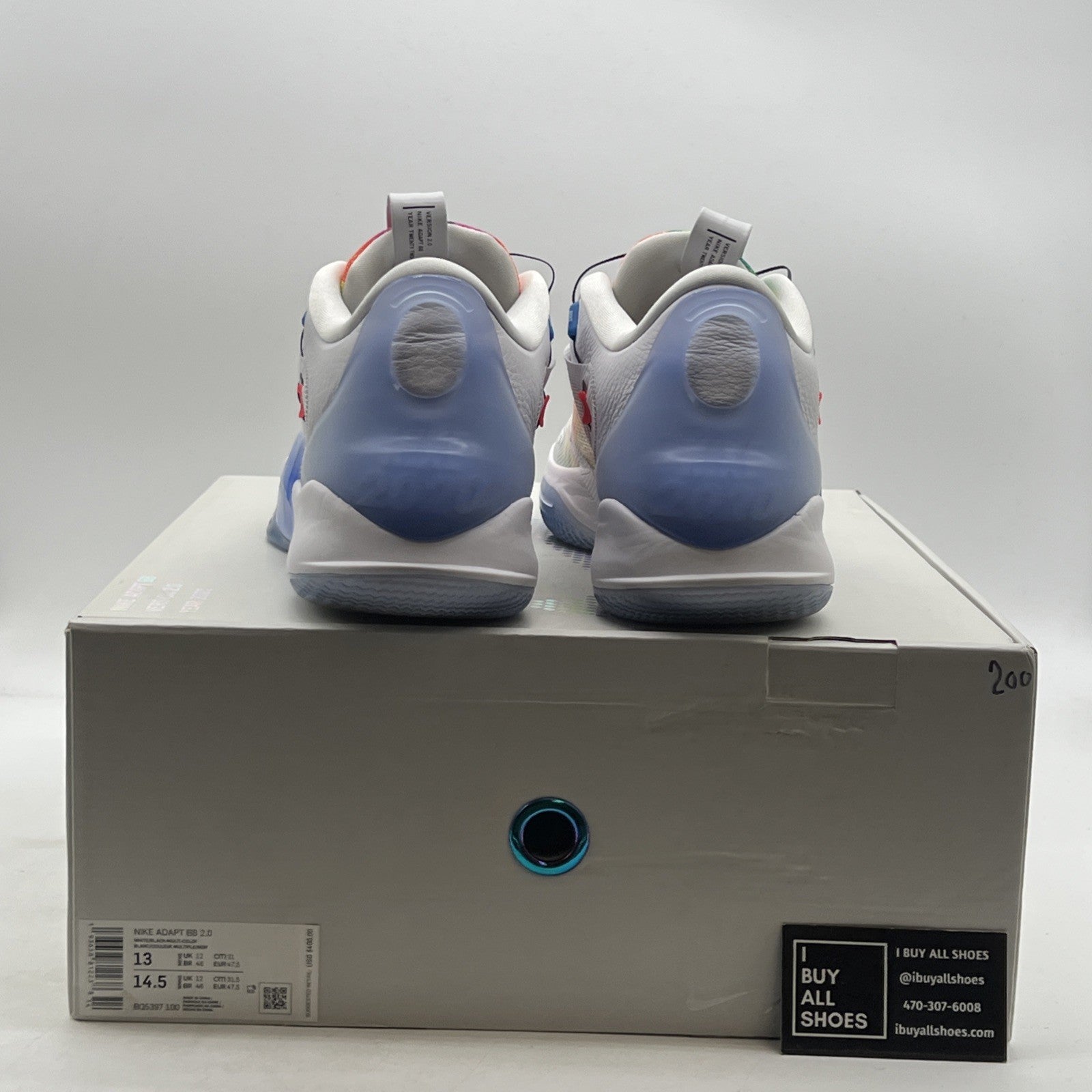 Size 13 - Nike Adapt BB 2.0 Tie-Dye (BQ5397-100)
