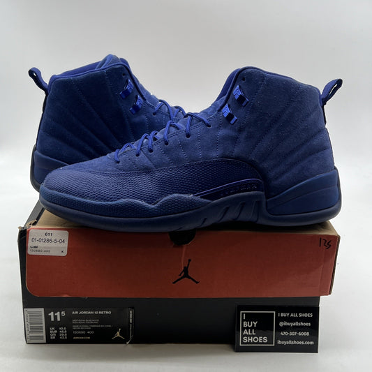 Size 11.5 - Air Jordan 12 Retro Deep Royal (130690-400)