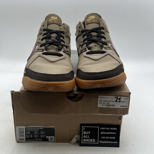 Size 10 - Nike atmos x LeBron 18 Low Viotech (CW3153-200)