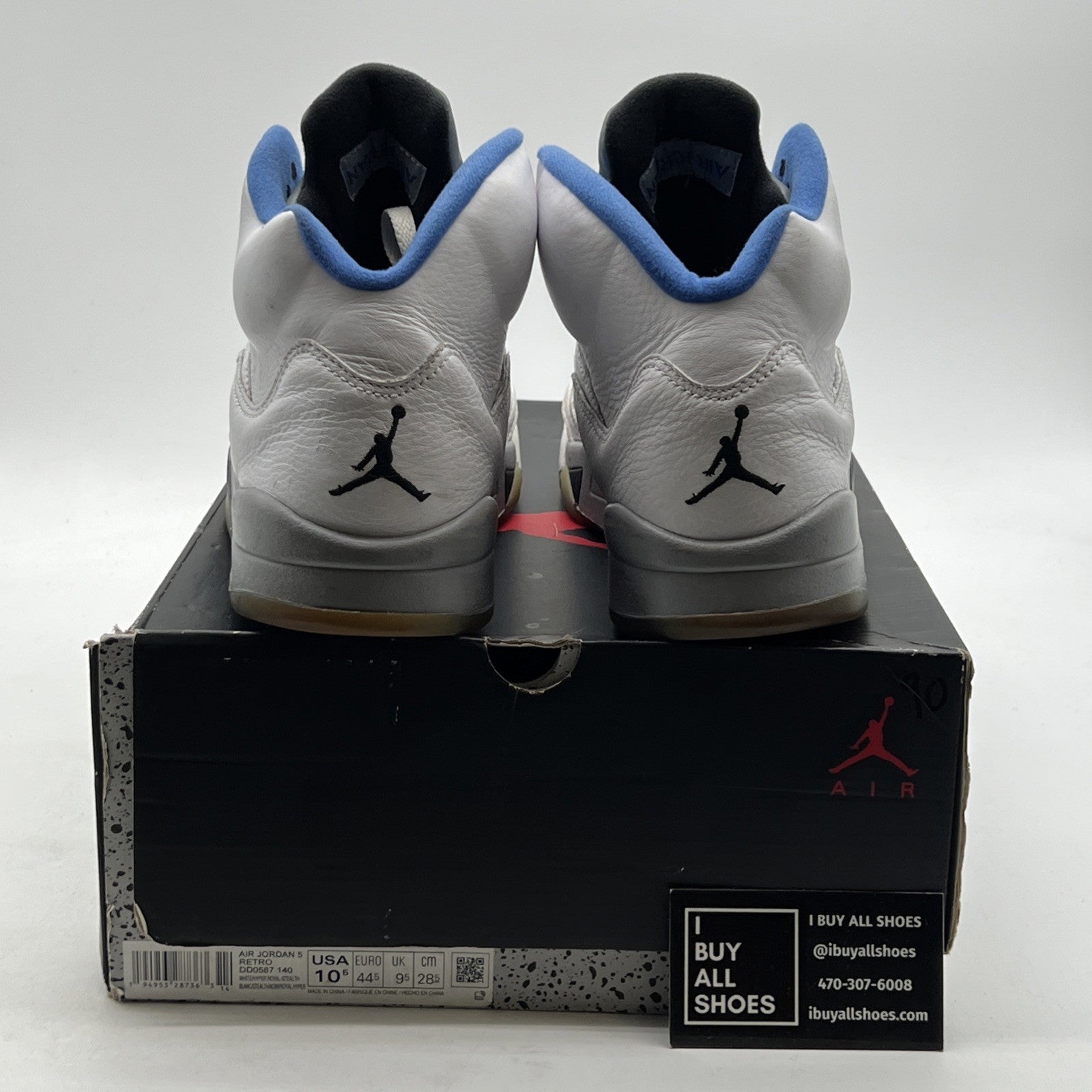 Size 10.5 - Air Jordan 5 Retro Stealth 2.0 (DD0587-140)