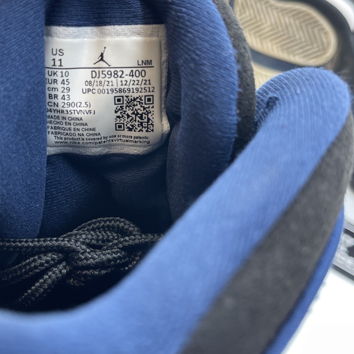 Size 11 - Jordan 13 Navy 2022 Blue Black Suede Leather (DJ5982-400)
