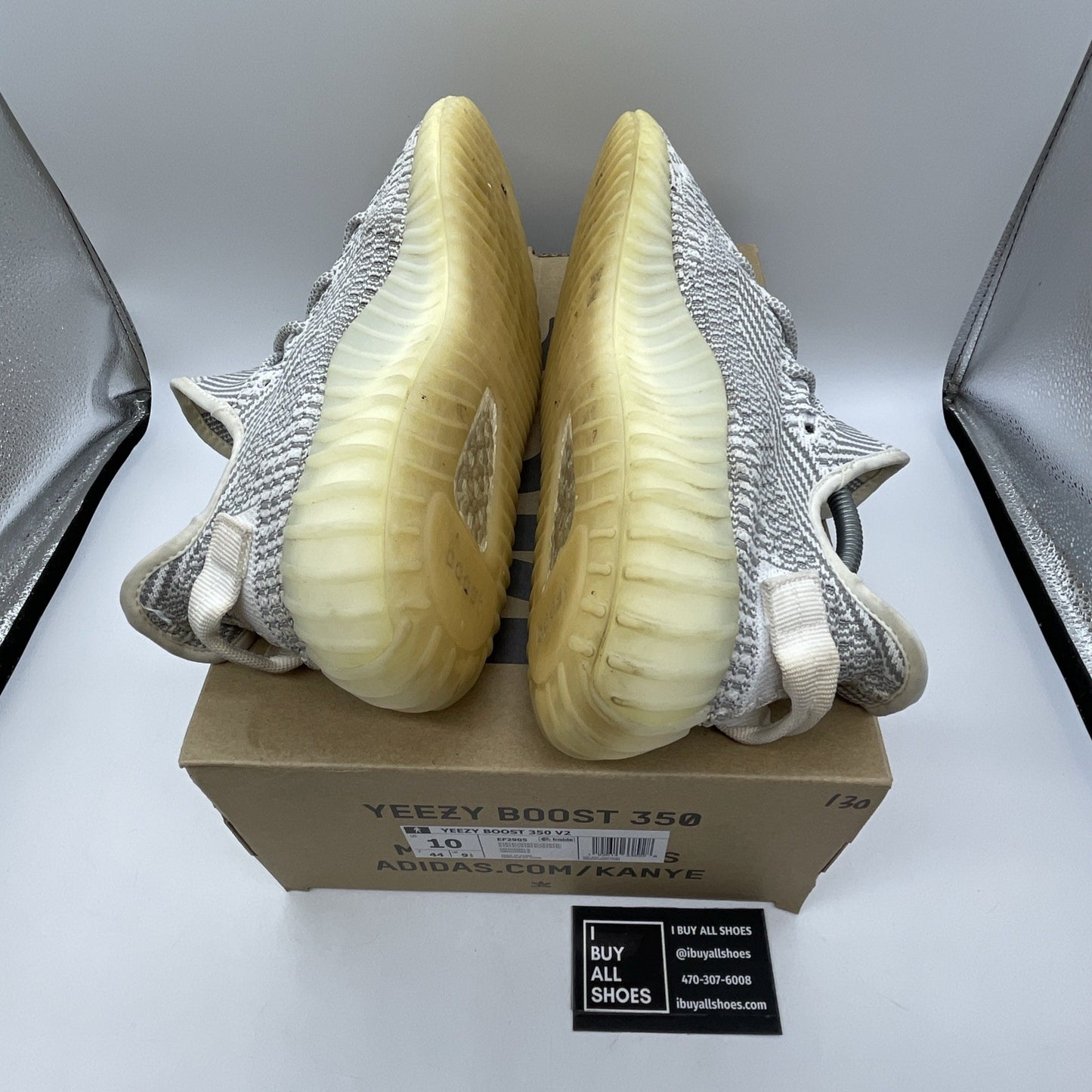 Size 10 - adidas Yeezy Boost 350 V2 2018 Low Static Non-Reflective (EF2905)