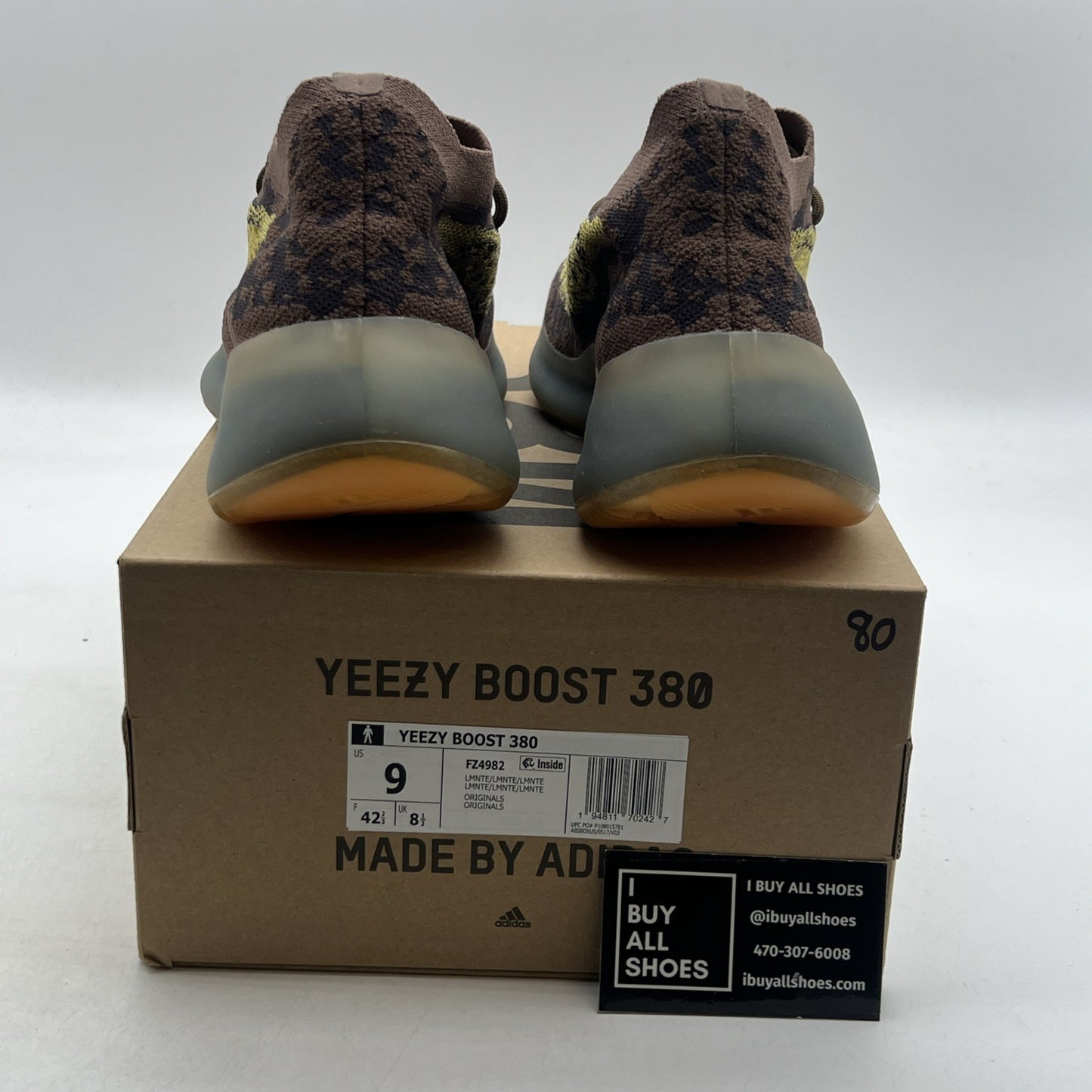 Size 9 - Adidas Yeezy Boost 380 Lmnte (FZ4982)