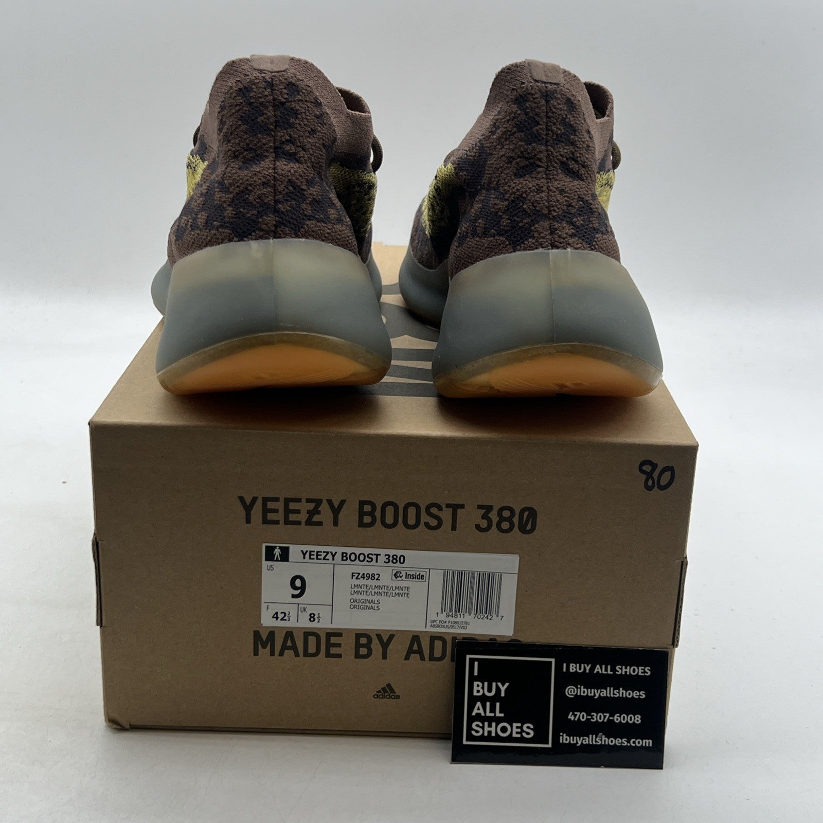 Size 9 - Adidas Yeezy Boost 380 Lmnte (FZ4982)