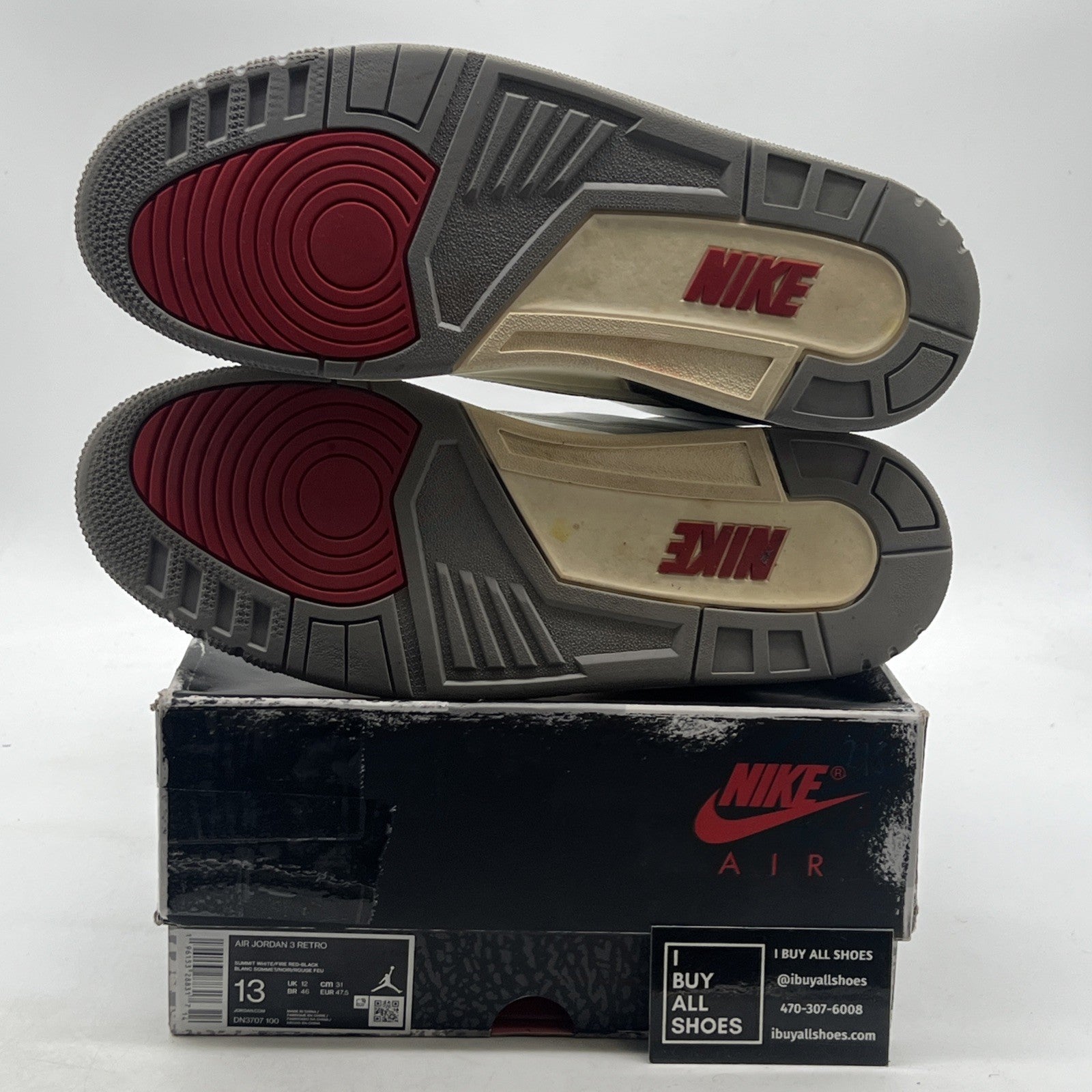 Size 13 - Air Jordan 3 Retro Mid White Cement Reimagined (DN3707-100)