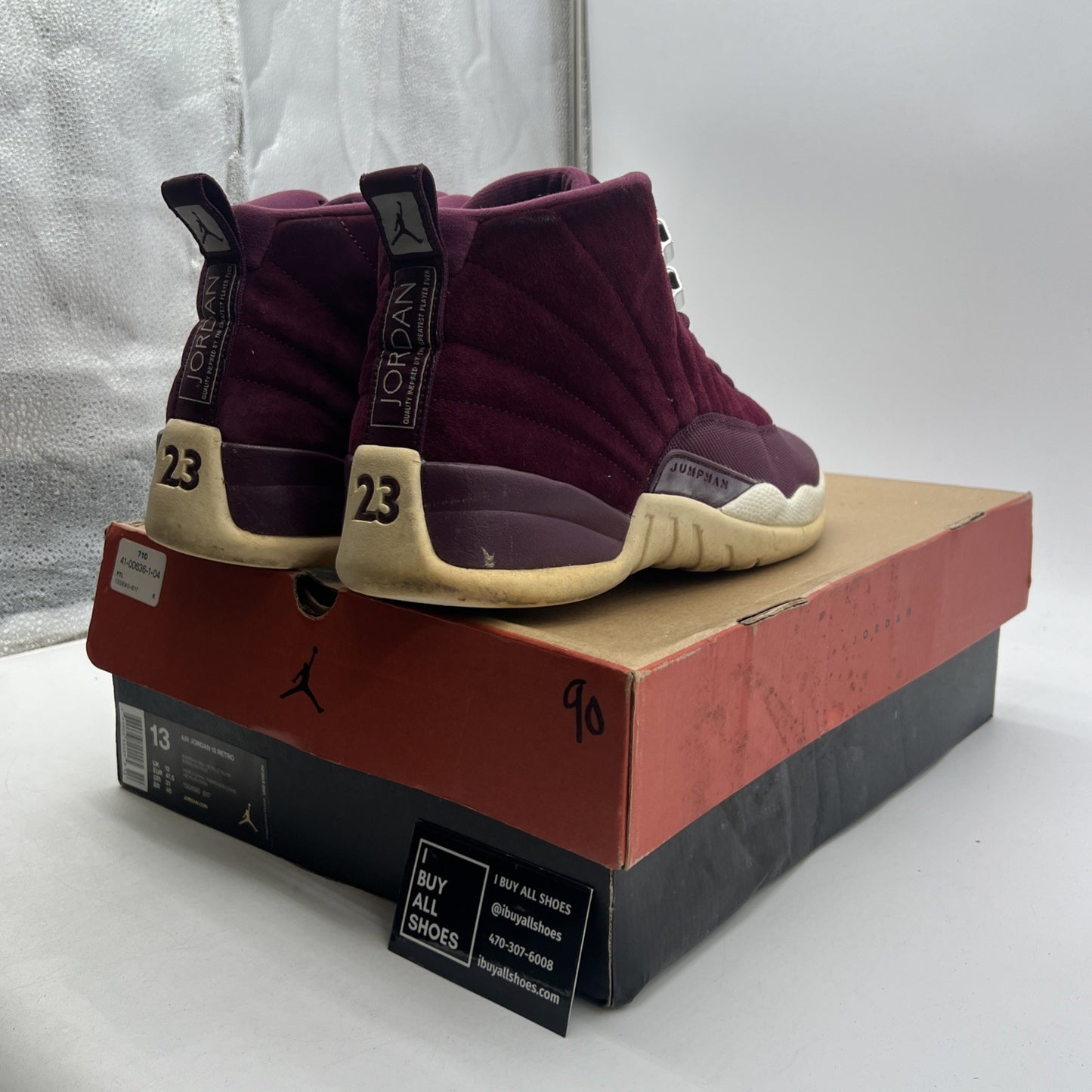 Size 13 - Air Jordan 12 Retro Bordeaux (130690-617)