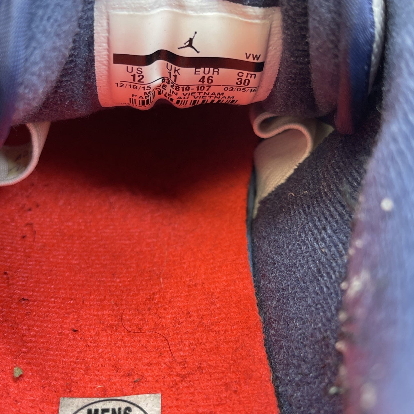 Size 12 - Air Jordan 2 Retro Low Midnight Navy White Leather (832819-107)