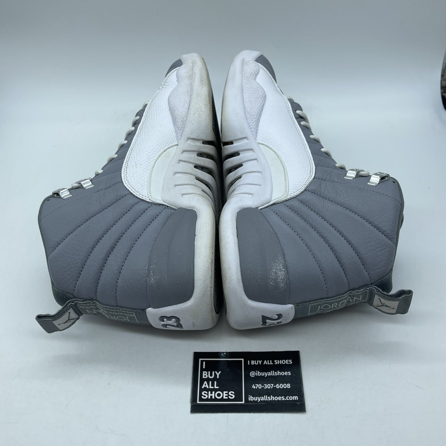 Size 11 - Jordan 12 Stealth 2022 Grey White Silver Leather (CT8013-015