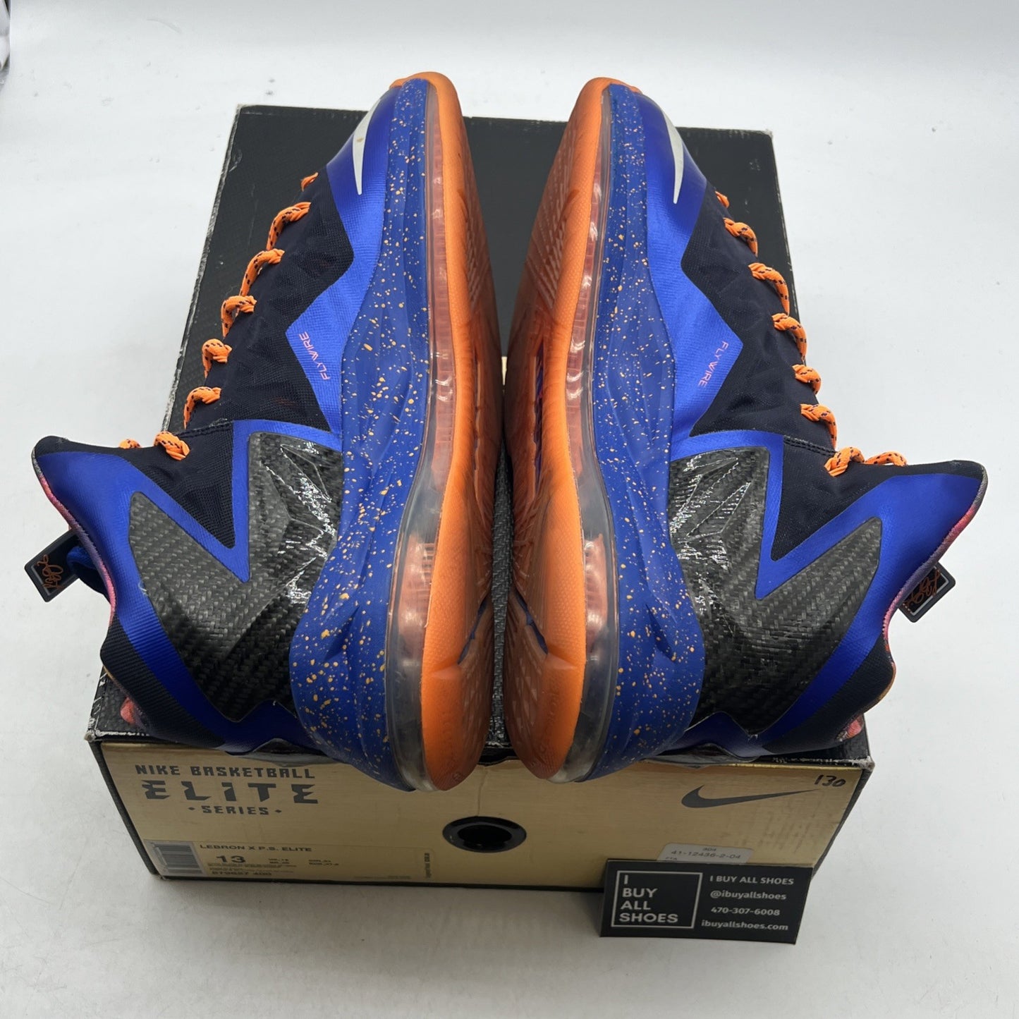 Size 13 - Nike LeBron 10 P.S Elite Superhero (579827-400)