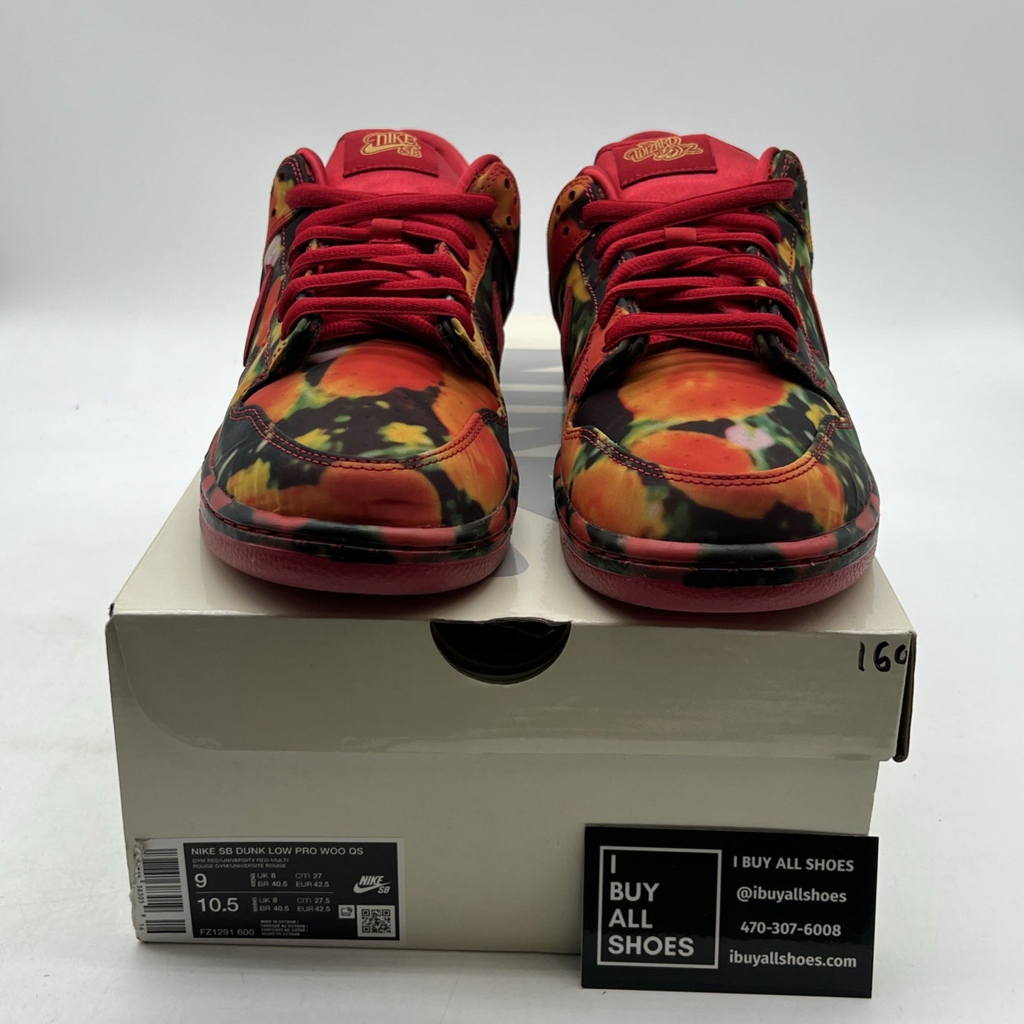 Size 9 - Nike The Wizard of Oz x Dunk SB Low Poppy Field (FZ1291-600)